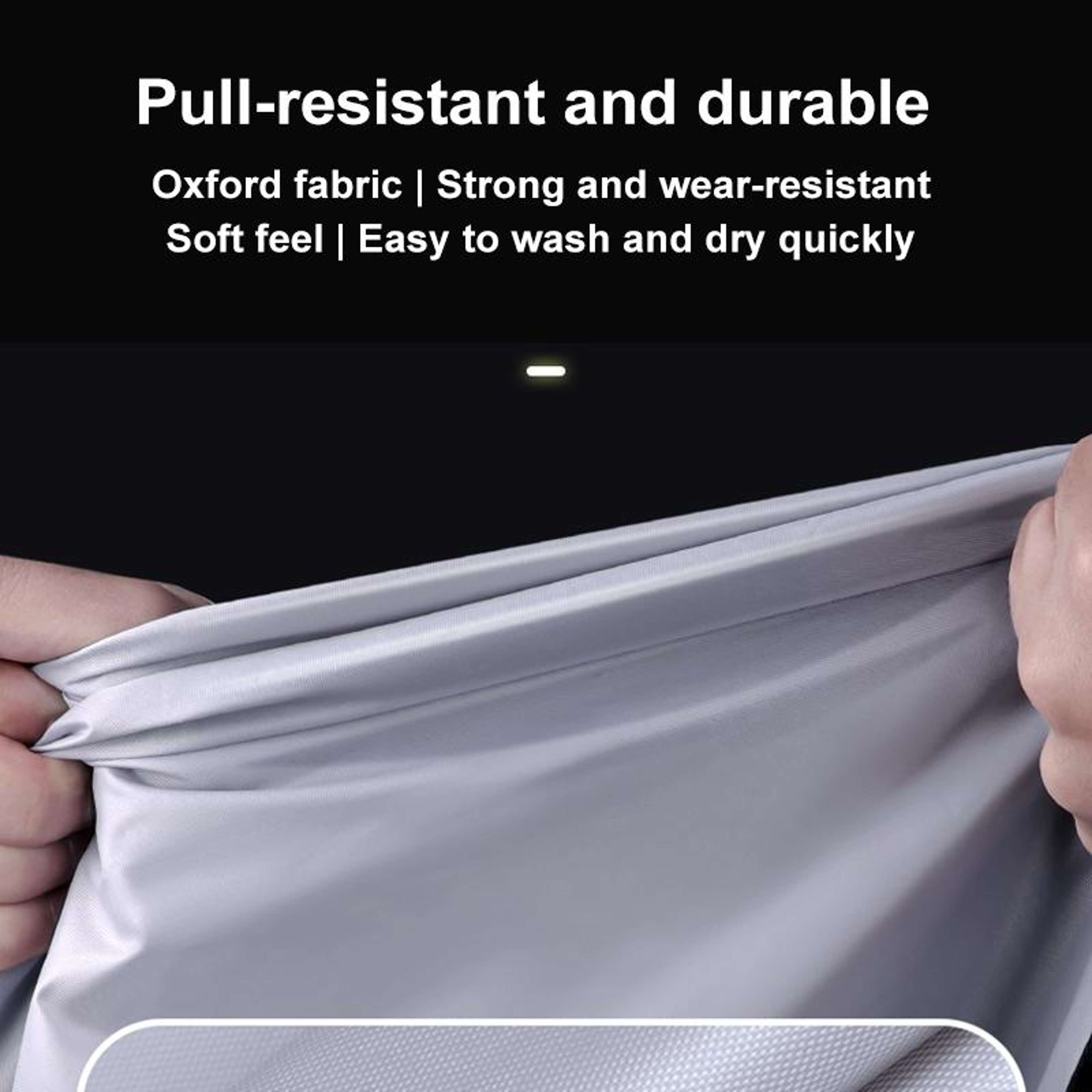 AllWeather Motorcycle Cover Waterproof UV Dustproof Protector For Outdoor Storage 4