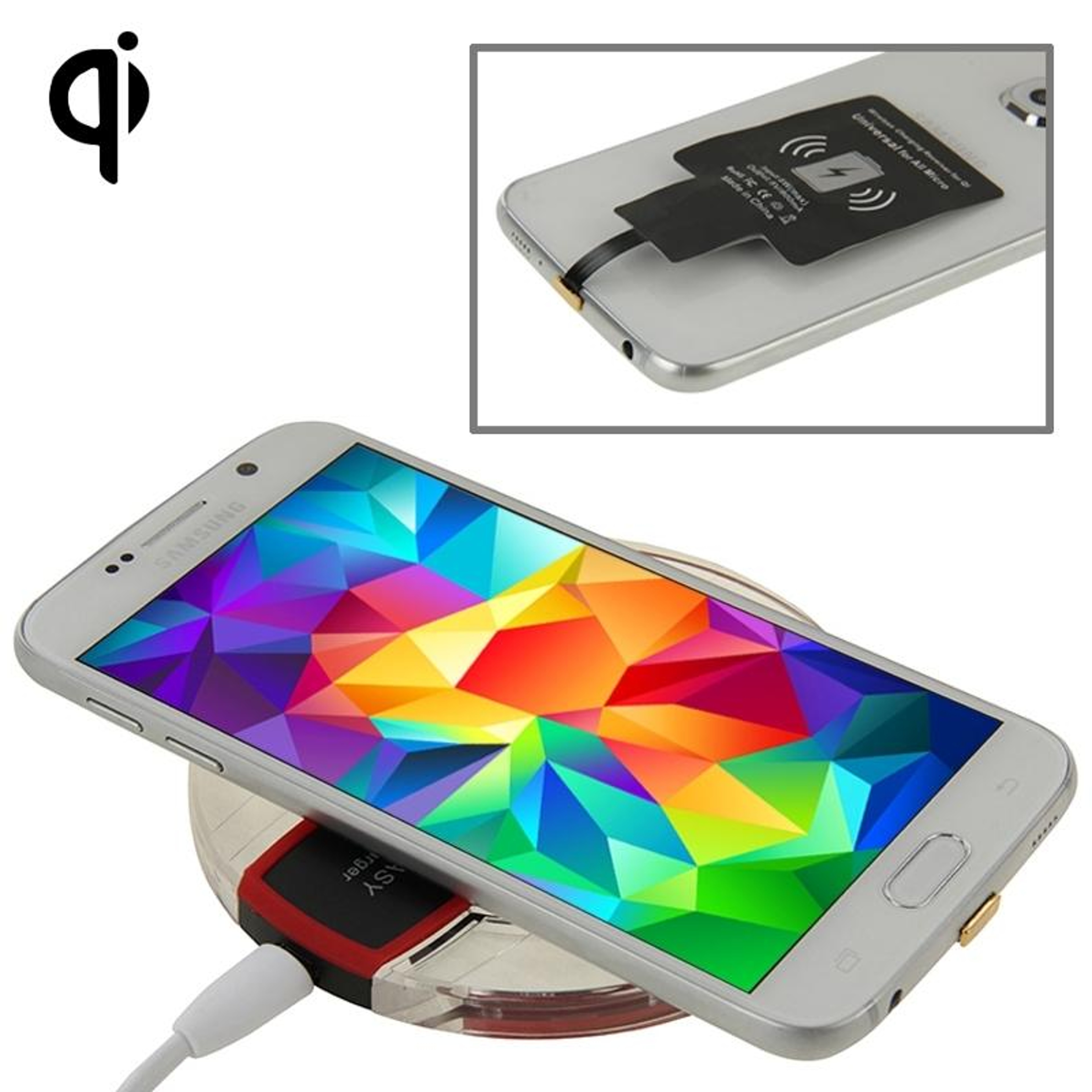 Wireless Charger Pad  Receiver Kit For Universal Smartphones 1