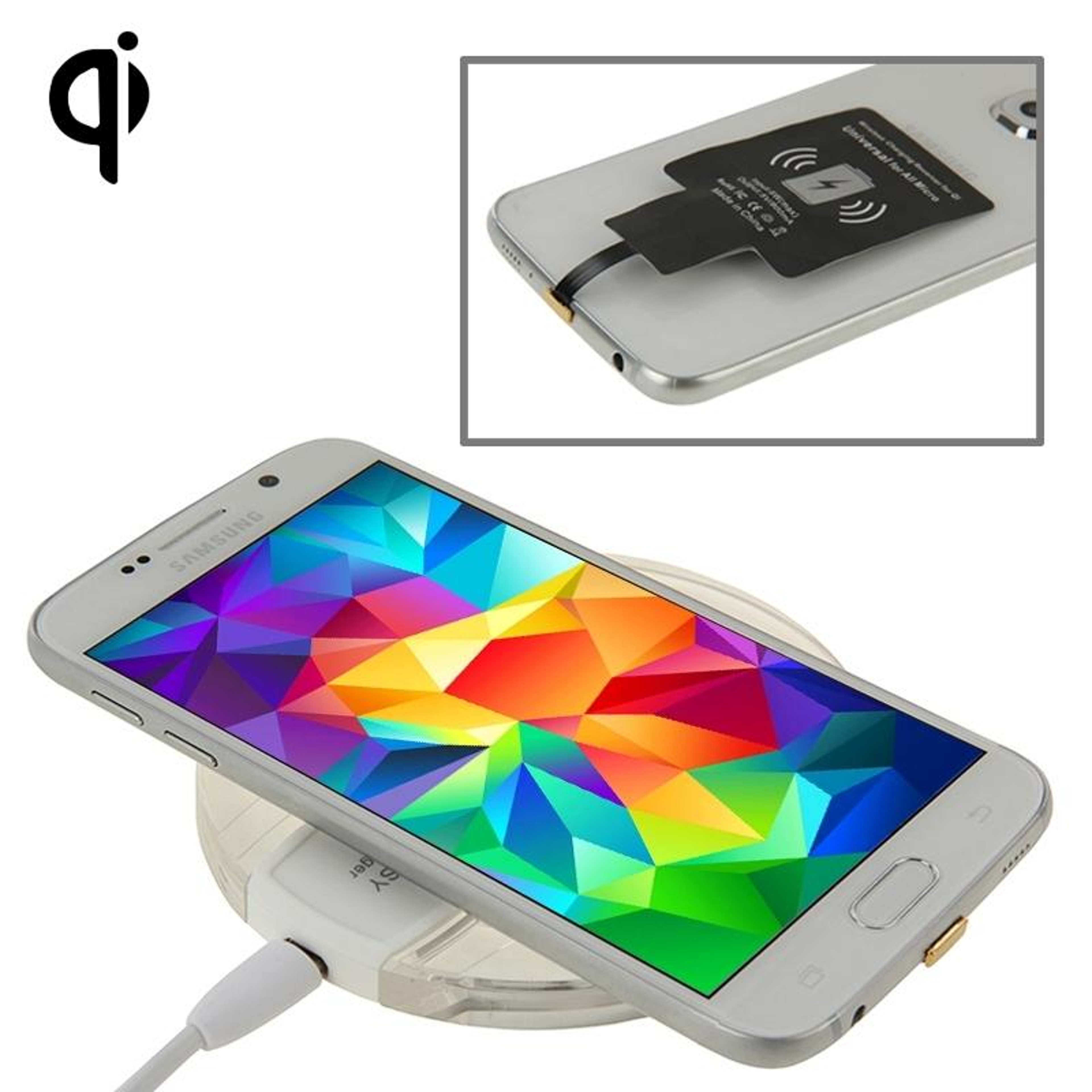 Wireless Charger Pad  Receiver Kit For Universal Smartphones 5