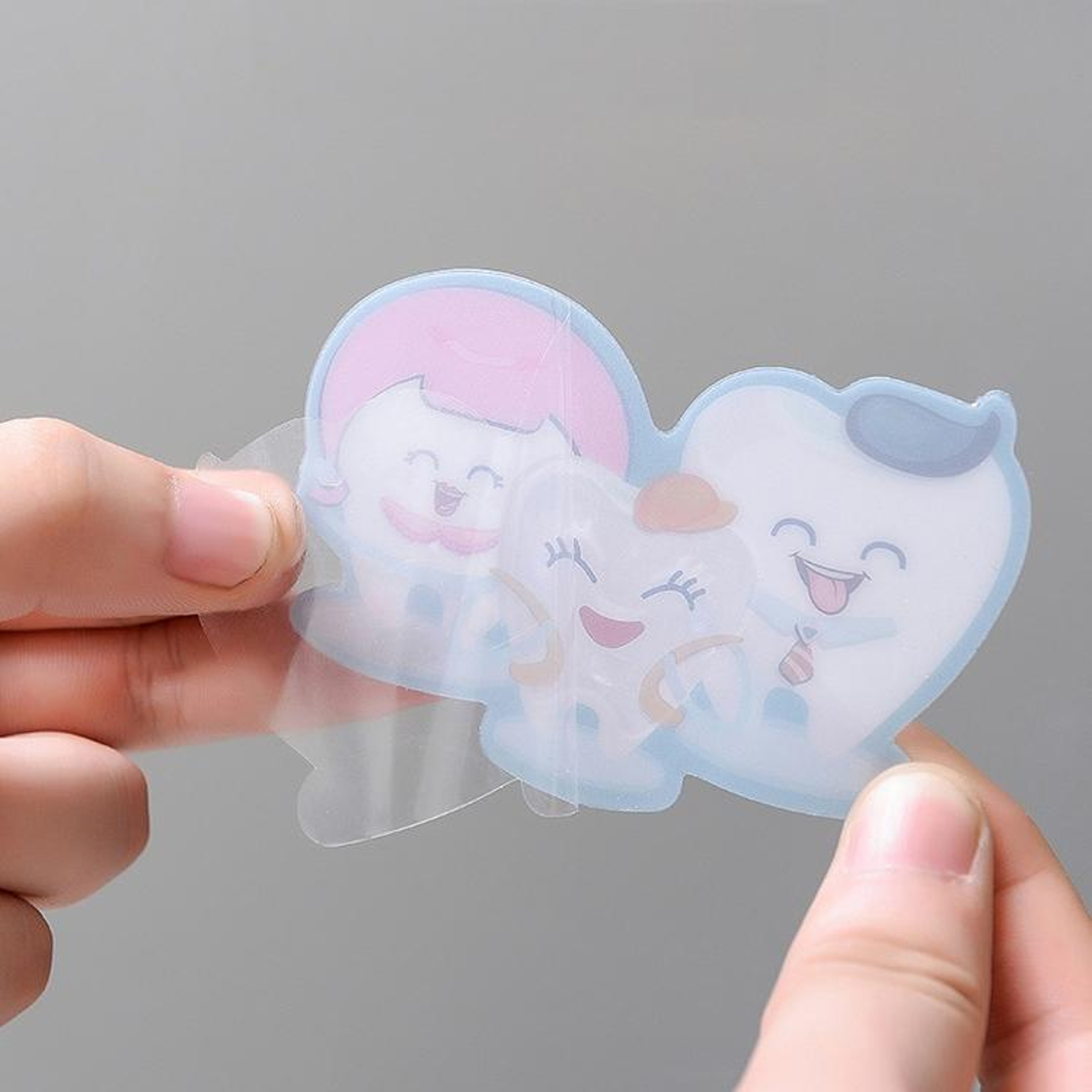 Wall Mounted Toothbrush Holder With Adhesive Hooks 3