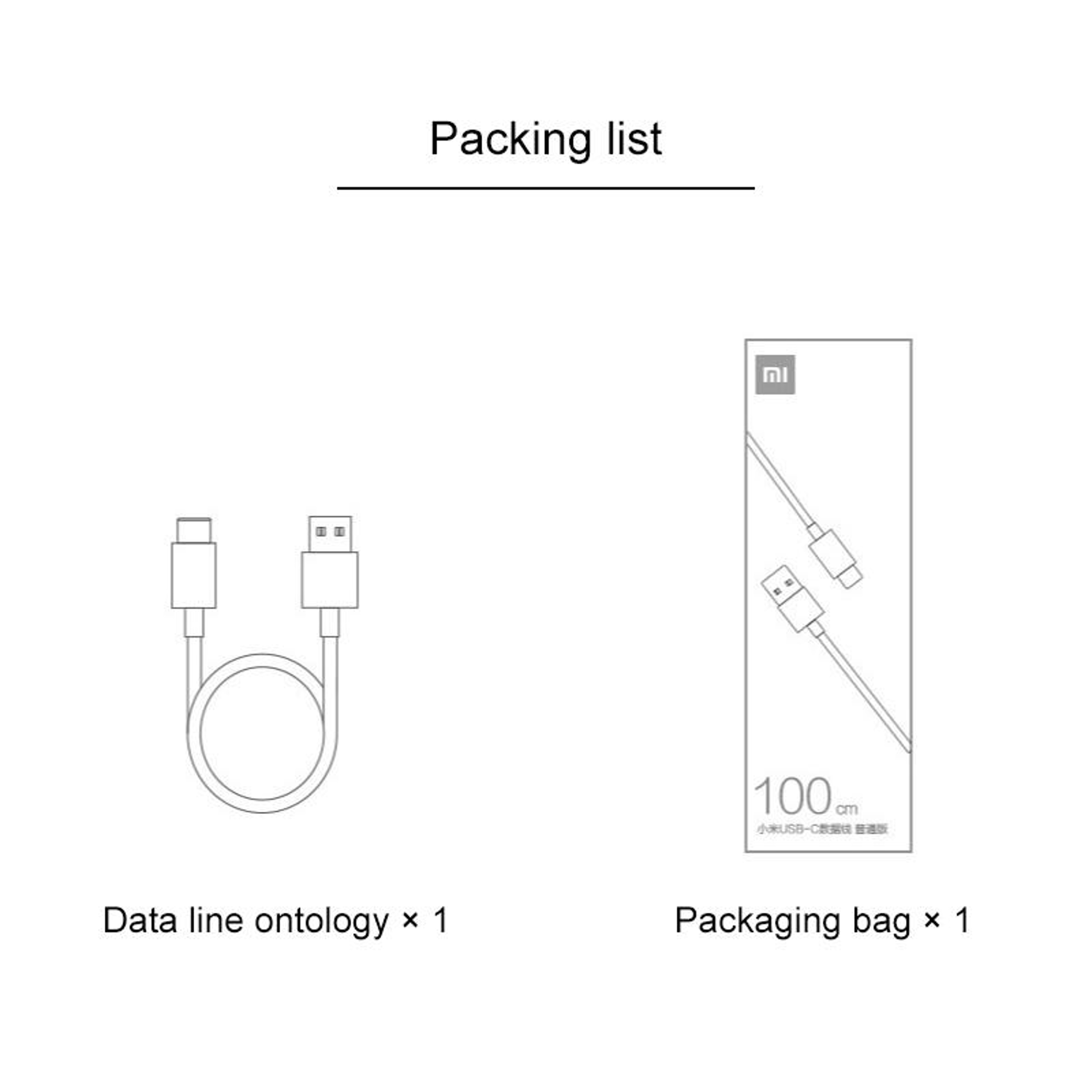 Type C Fast Charging Cable 1M Durable USB C Power Cord With Heat Protection 3