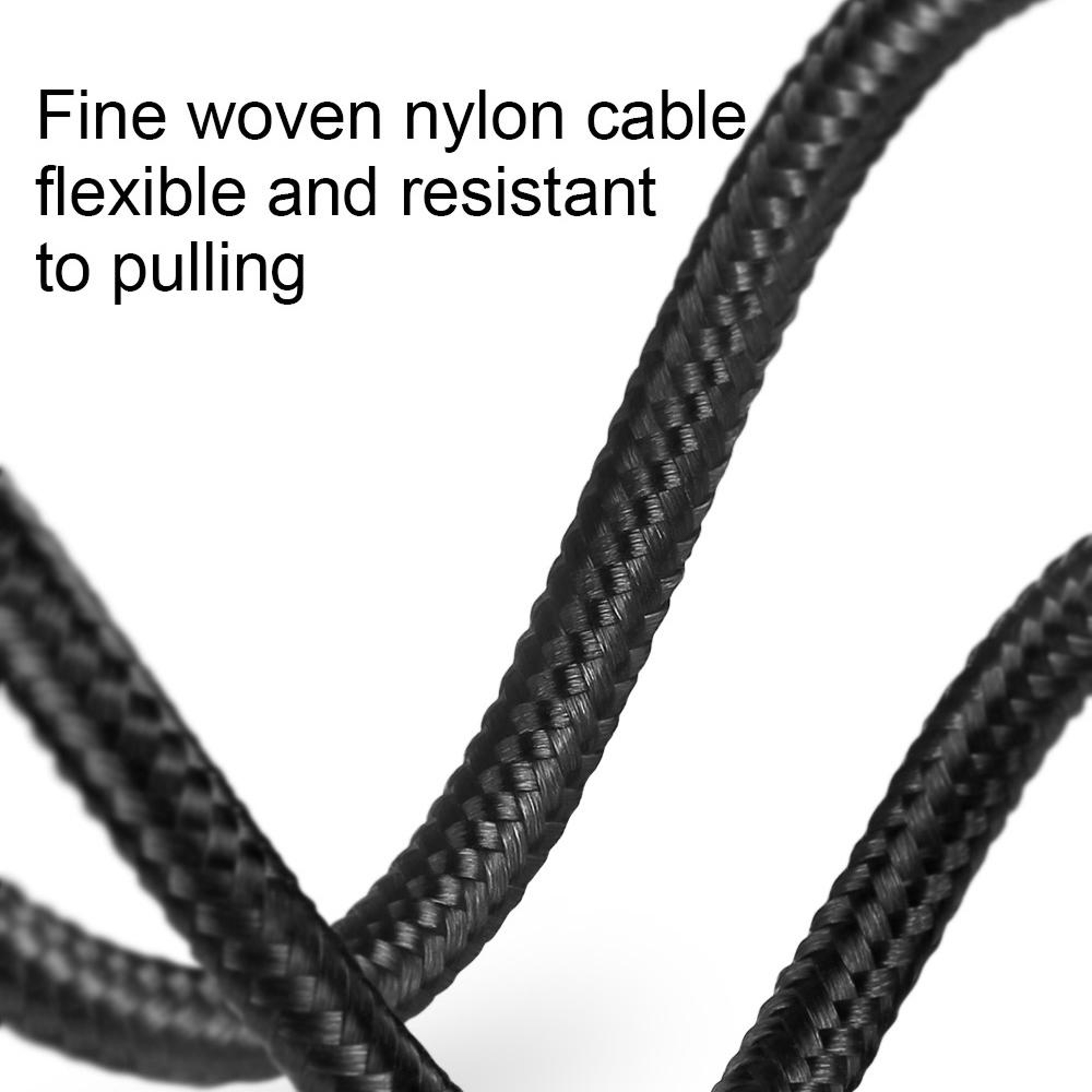 60W USB C To USB C Cable 3A Fast Charging Nylon Braided 5