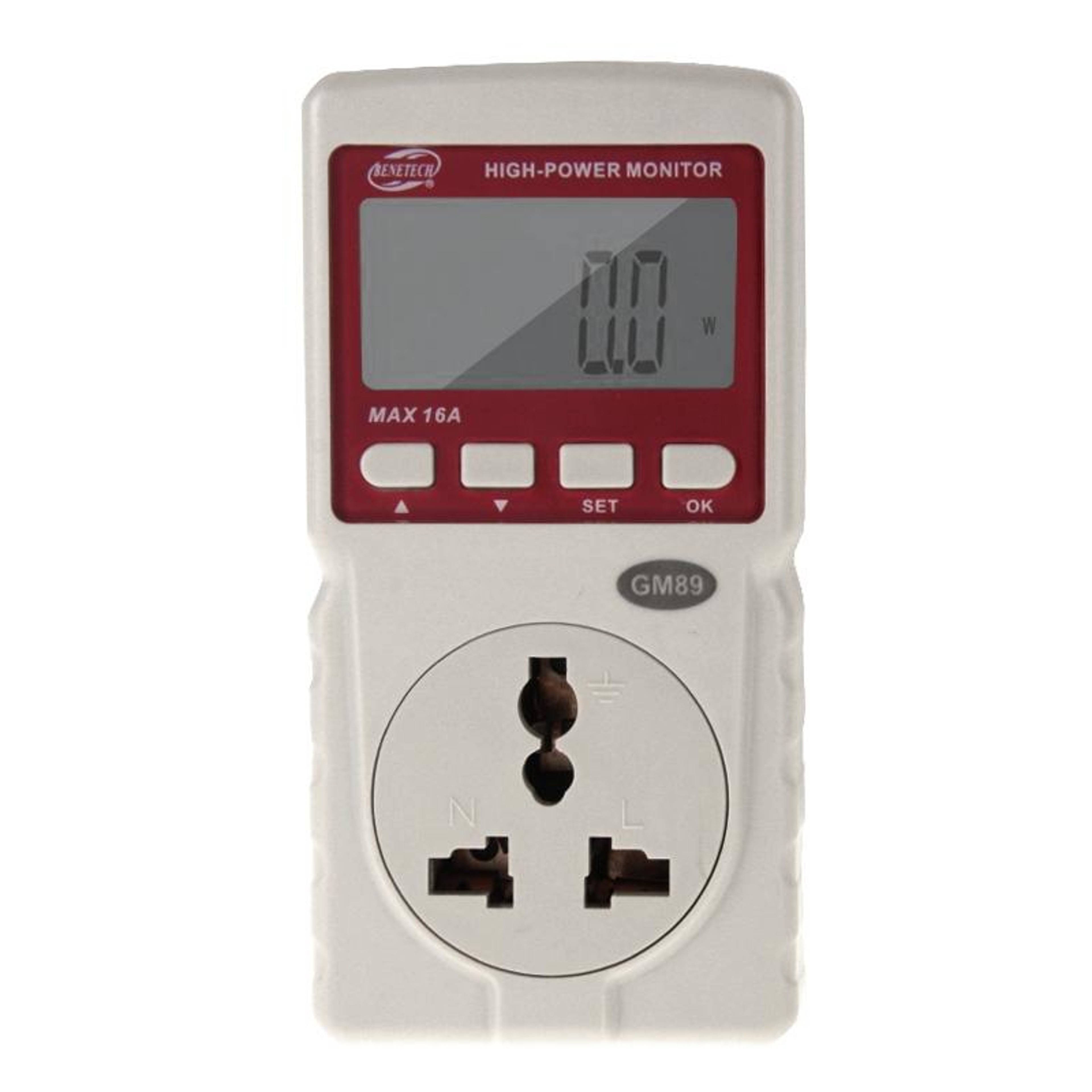 BENETECH  Energy Meter Plug Power Consumption Monitor US Plug – view 1