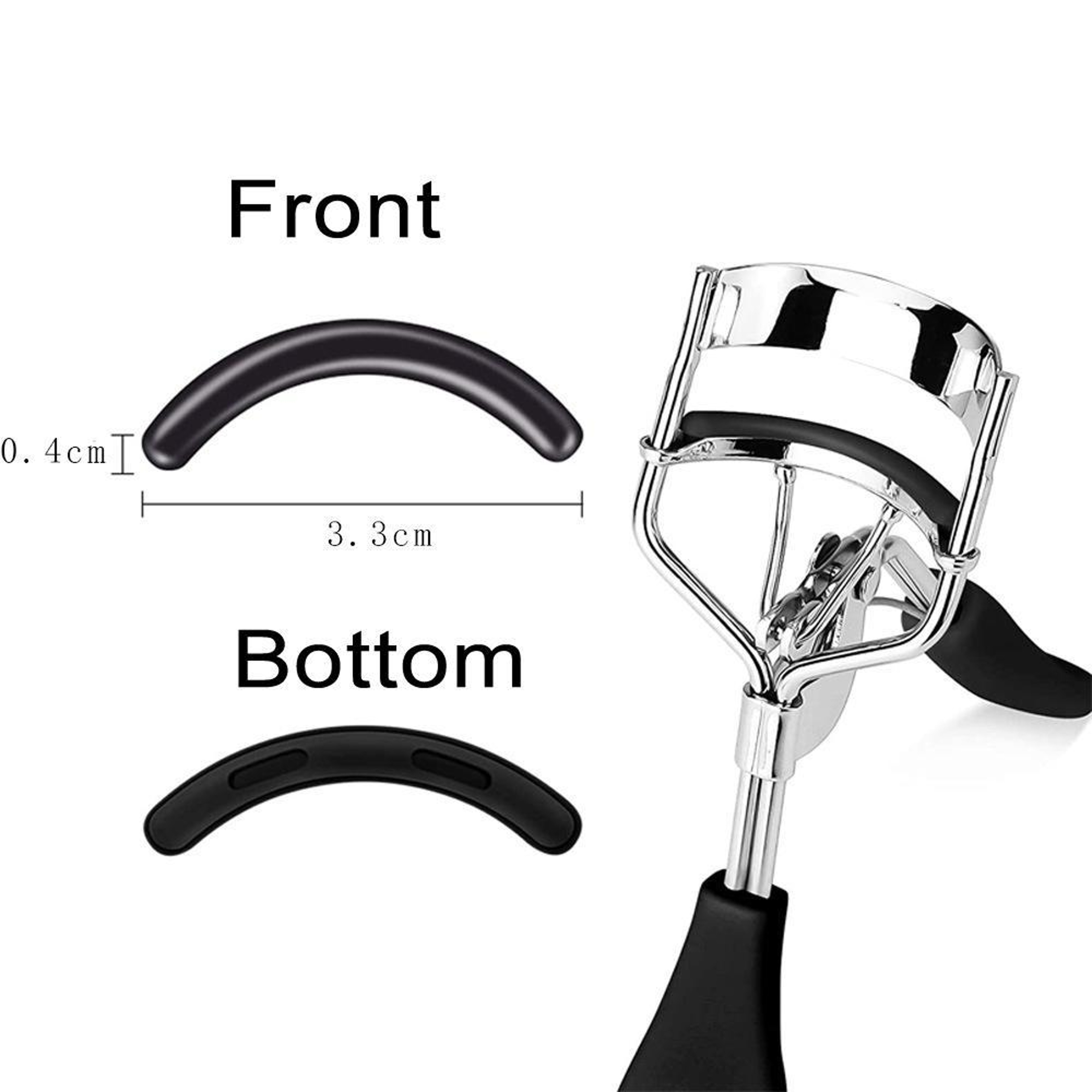 Universal Eyelash Curler Refill Pads Soft Rubber Replacement For LongLasting Lash Lift 3