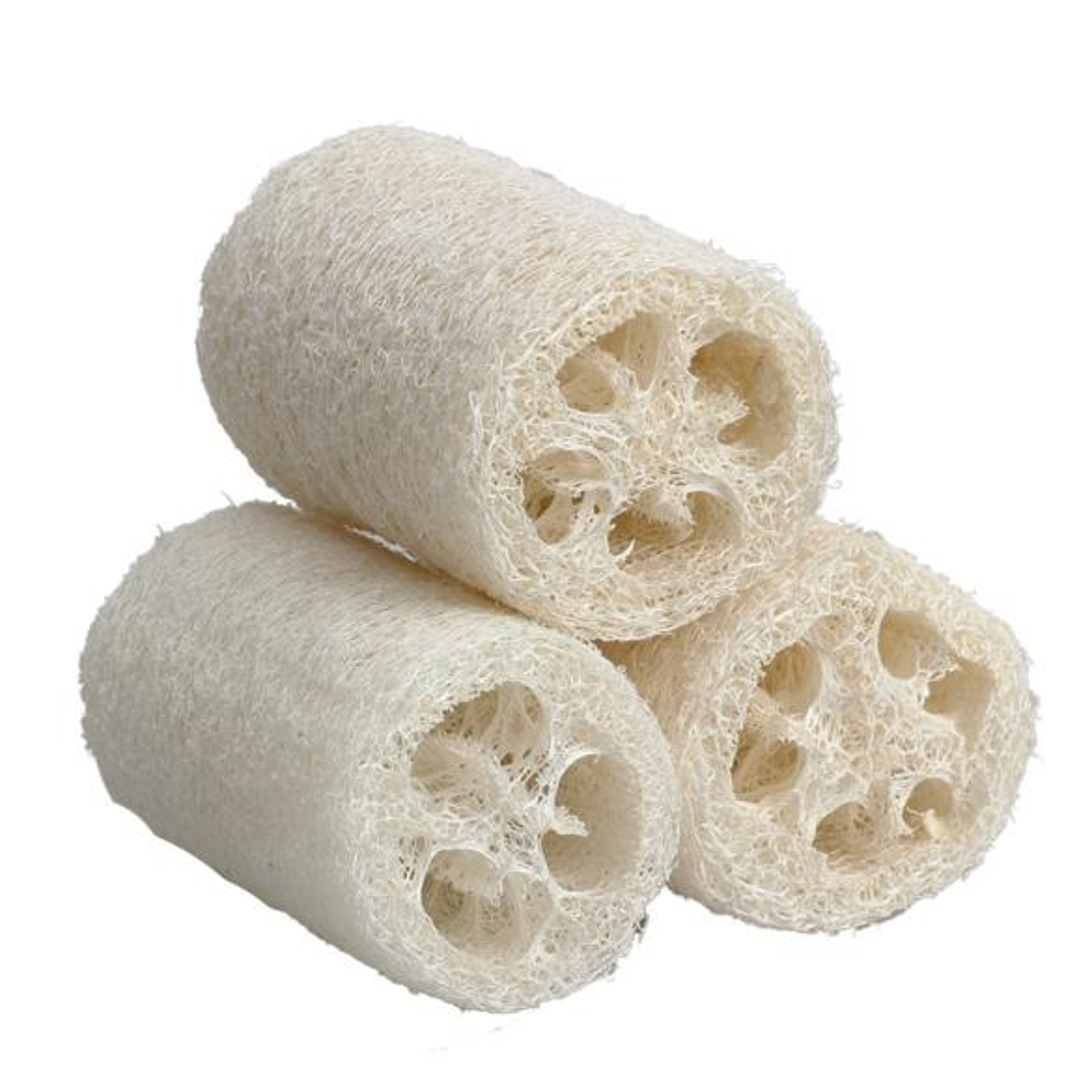 Natural Loofah Body Scrubber Exfoliating Bath Sponge for Shower & Skin Care – view 2
