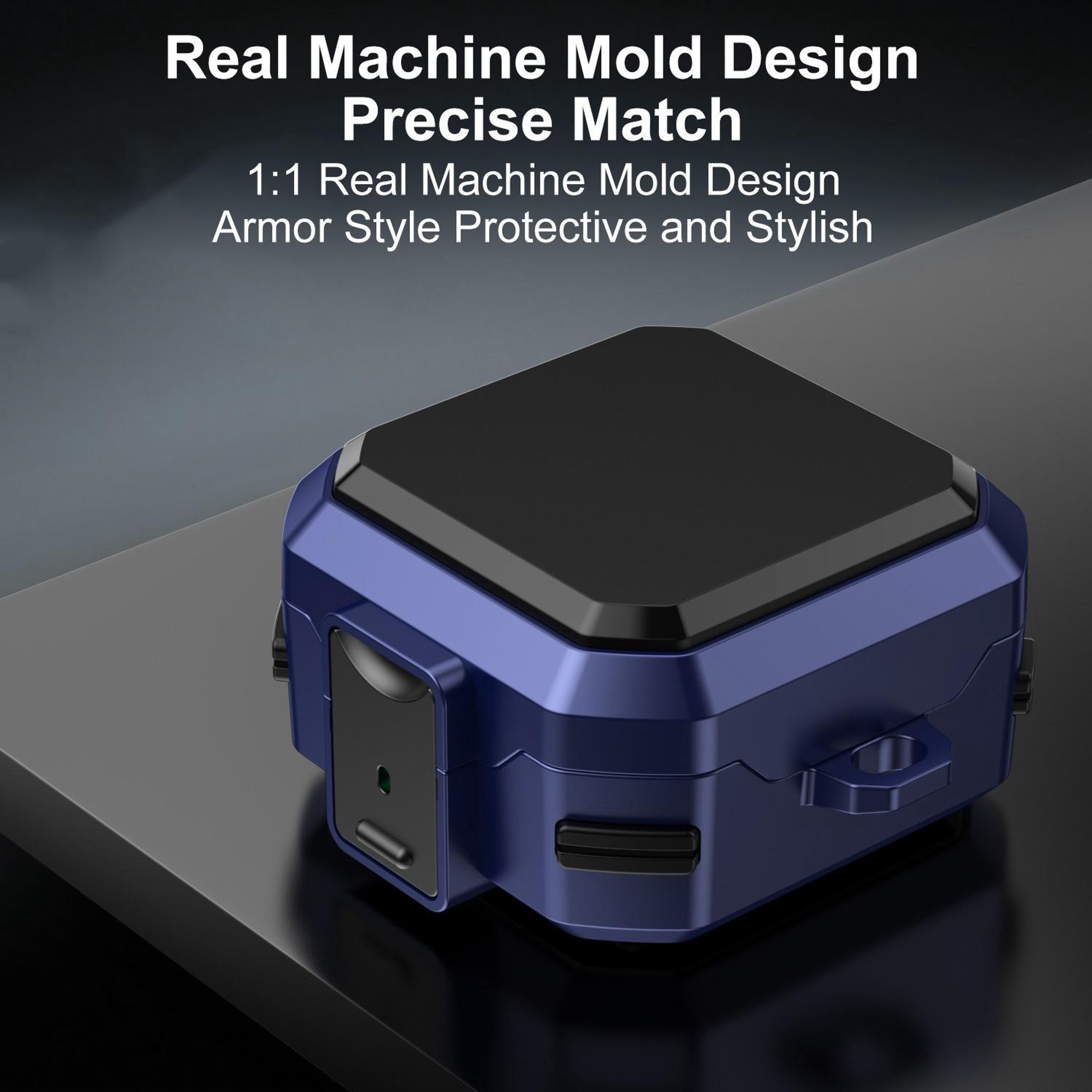 Thunder Armor Buds 4 Case Cover Shockproof Clip On Case For Buds Protective Shell 6