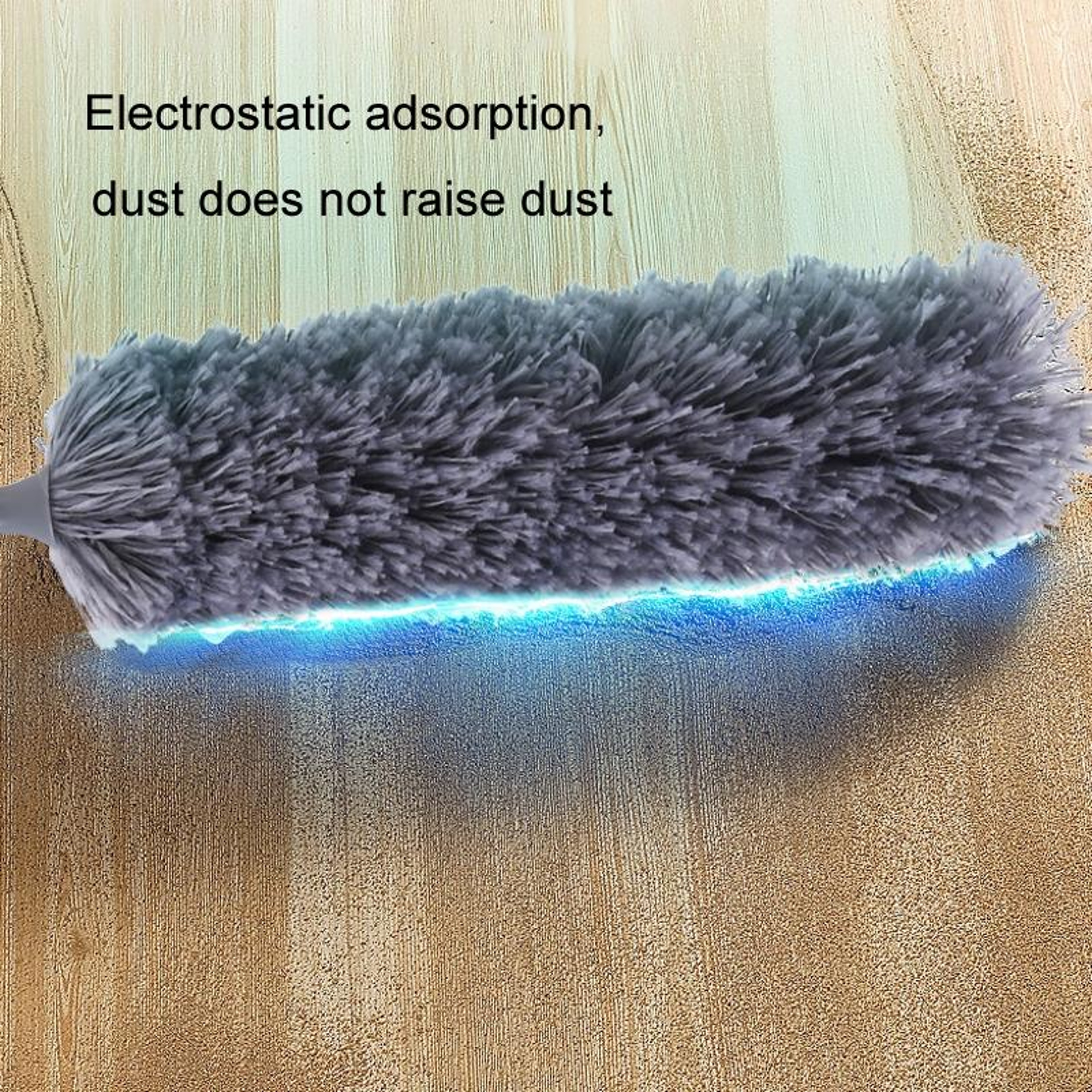 Stainless Steel Telescopic Bendable Duster Extendable Household Cleaning Tool – view 11