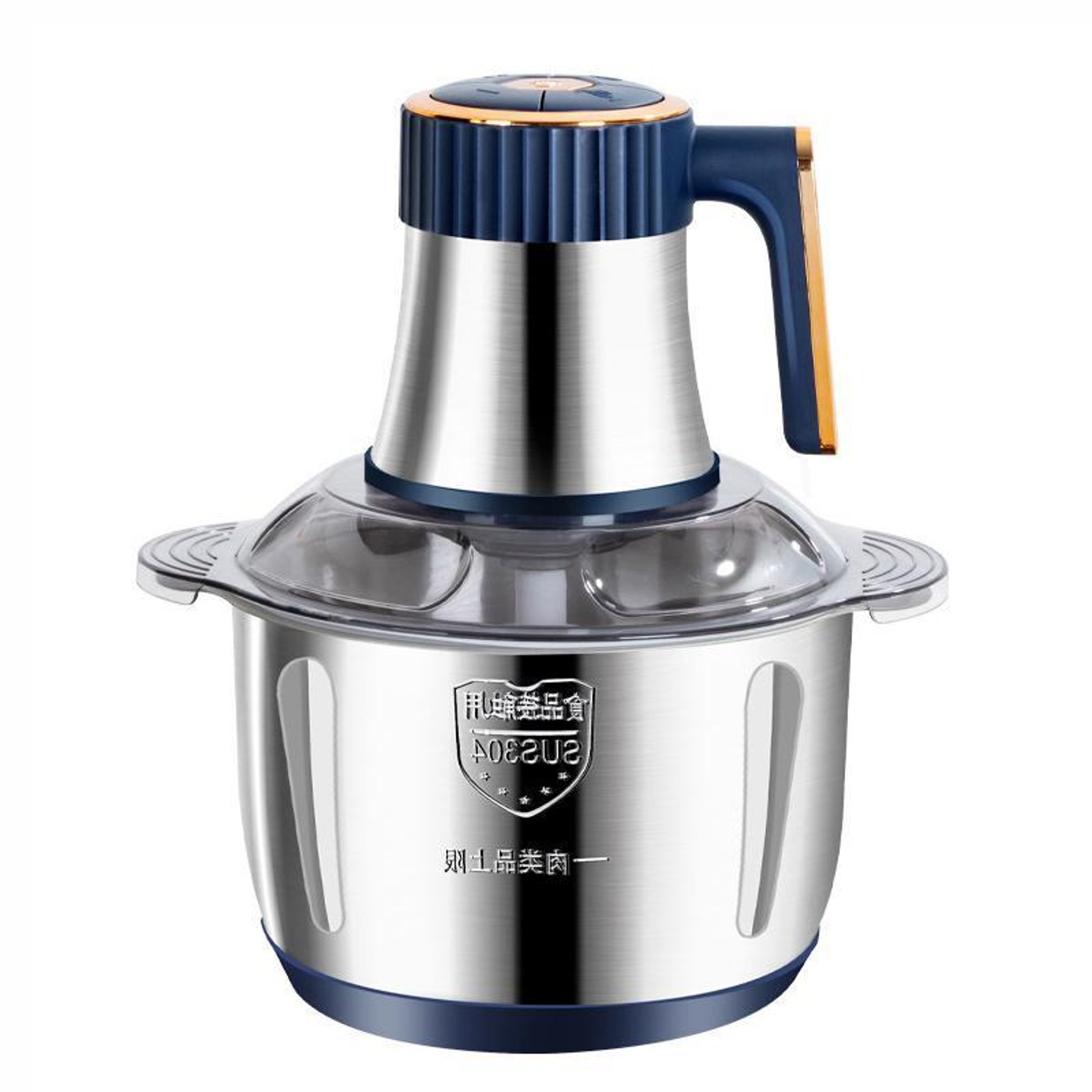 5L Electric Meat Grinder And Food Processor Stainless Steel High Power Kitchen Mixer 7