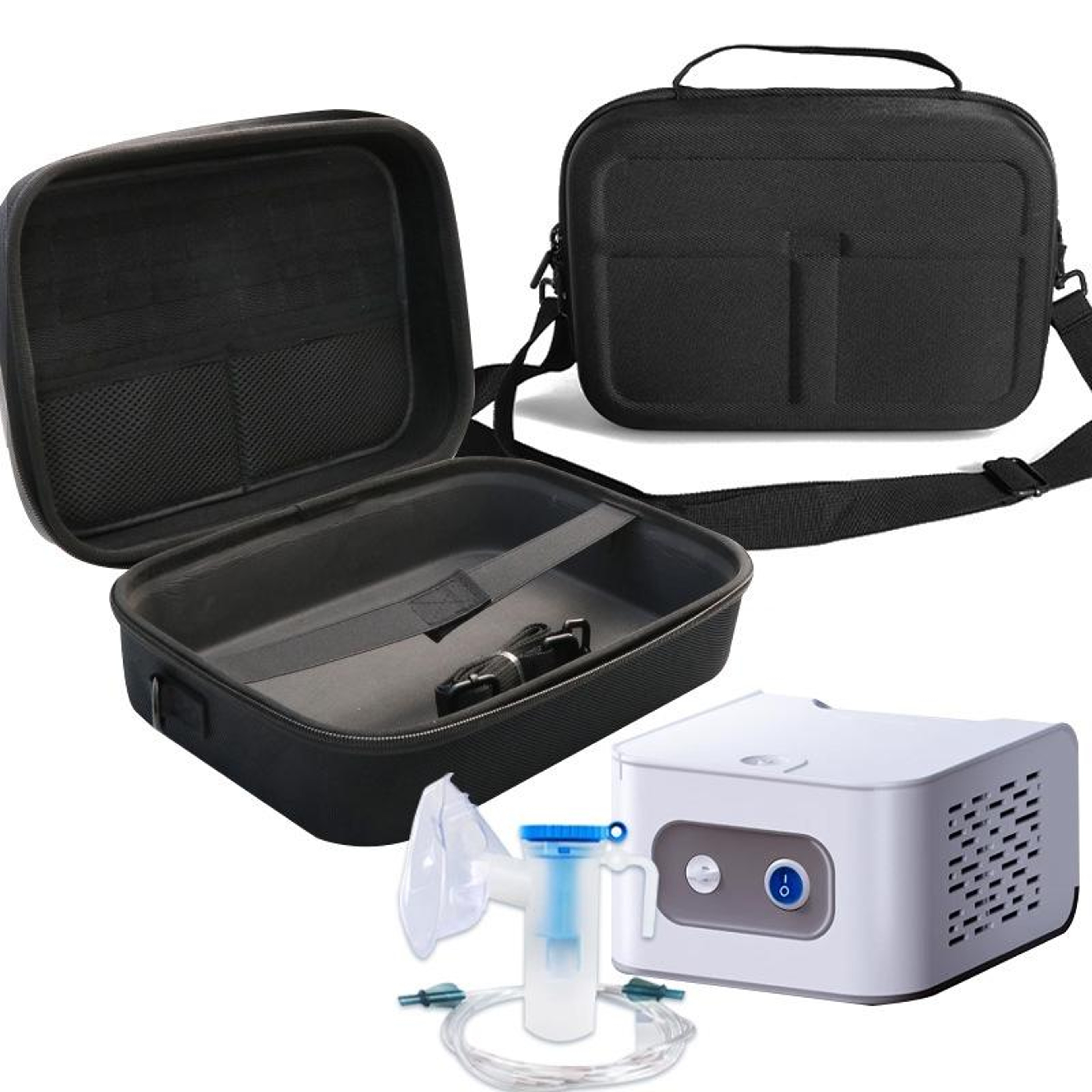 Portable Nebulizer Case Shockproof Hard Travel Storage Bag – view 1