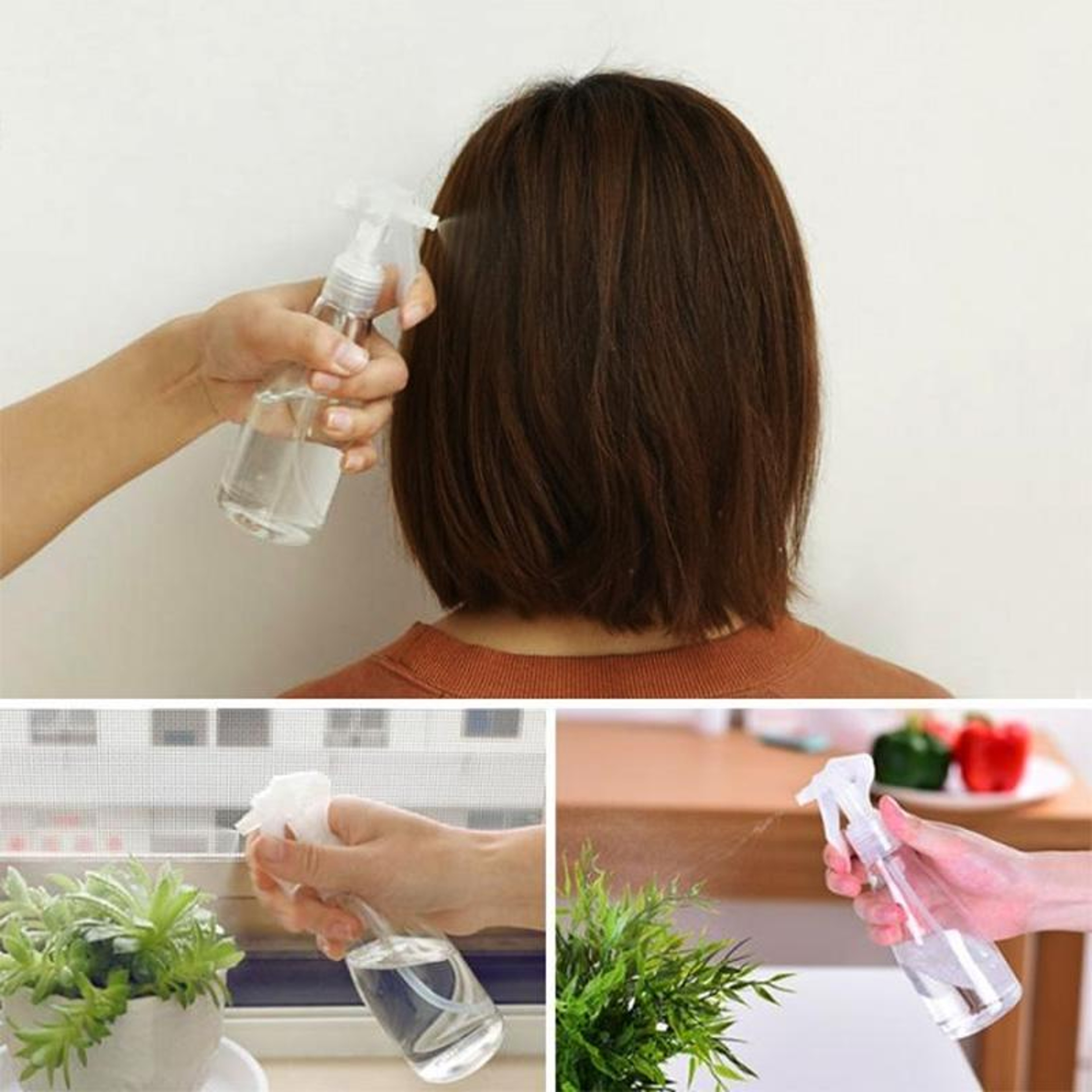 Leak Proof Spray Bottle Lightweight PET Trigger Spray Bottle For Cleaning Beauty Plants 9
