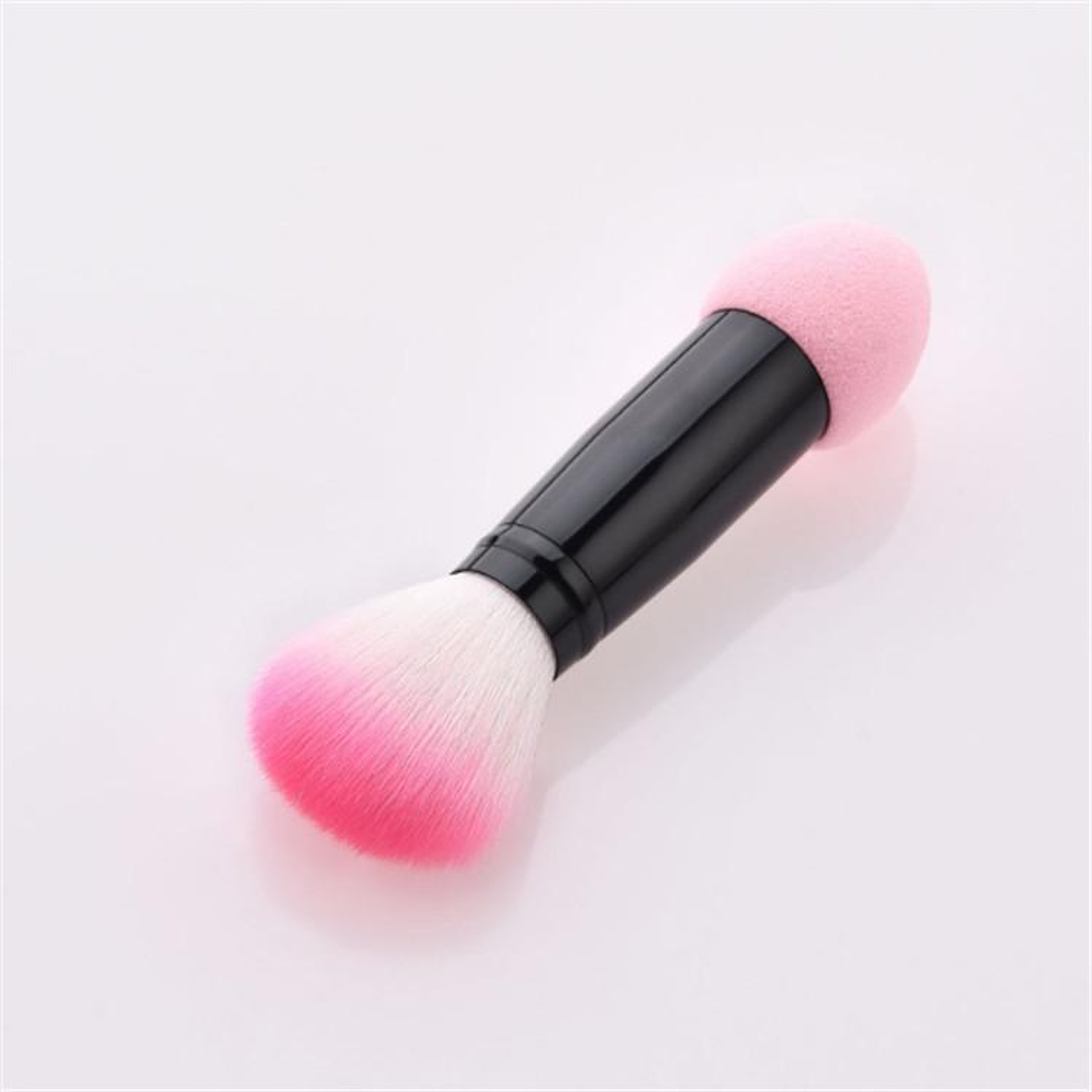 Dual End Makeup Brush Set with Powder Puff for Flawless Blending – view 3