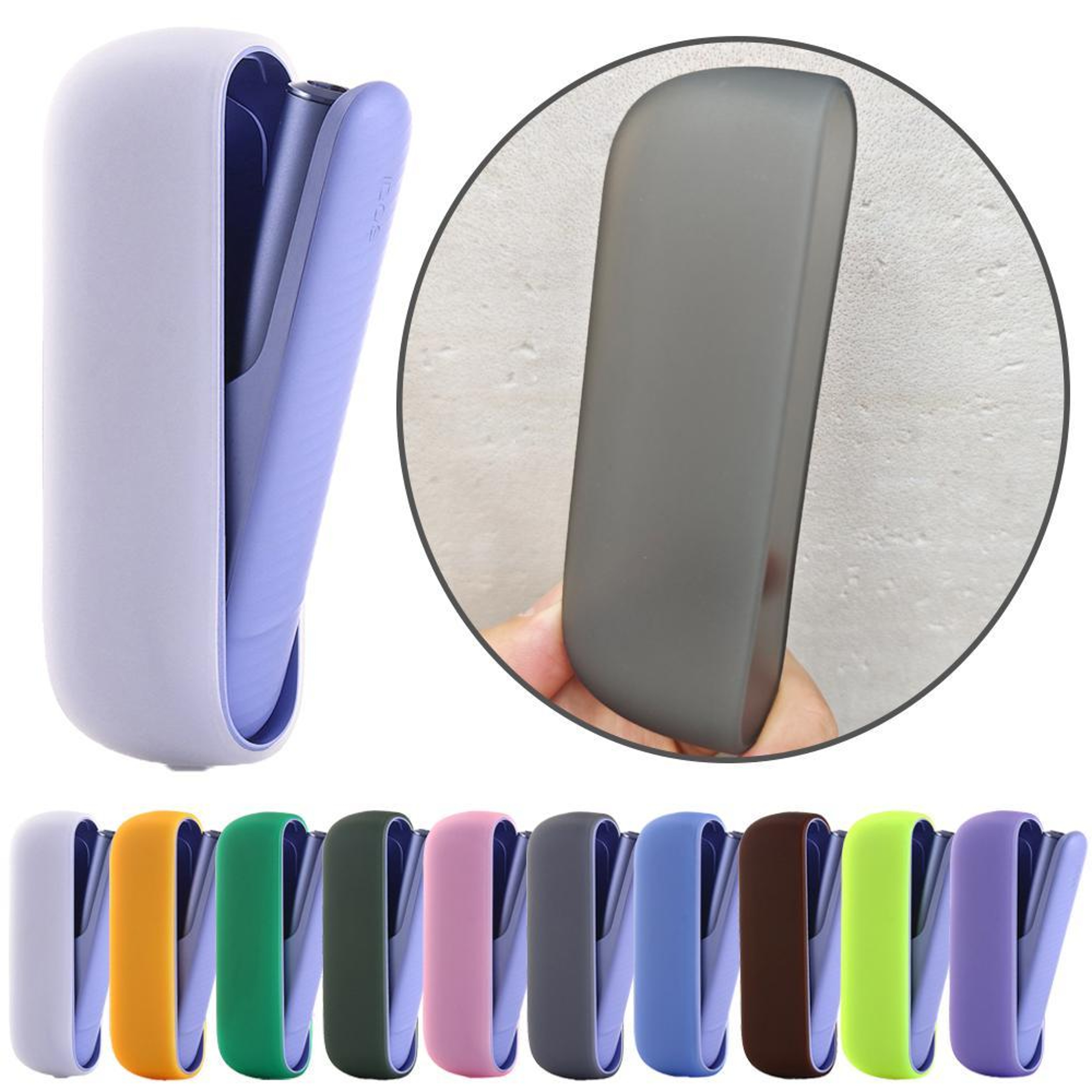 Frosted TPU Vape Case Protective Cover Lightweight Shockproof Sleeve For E Cigarettes 2