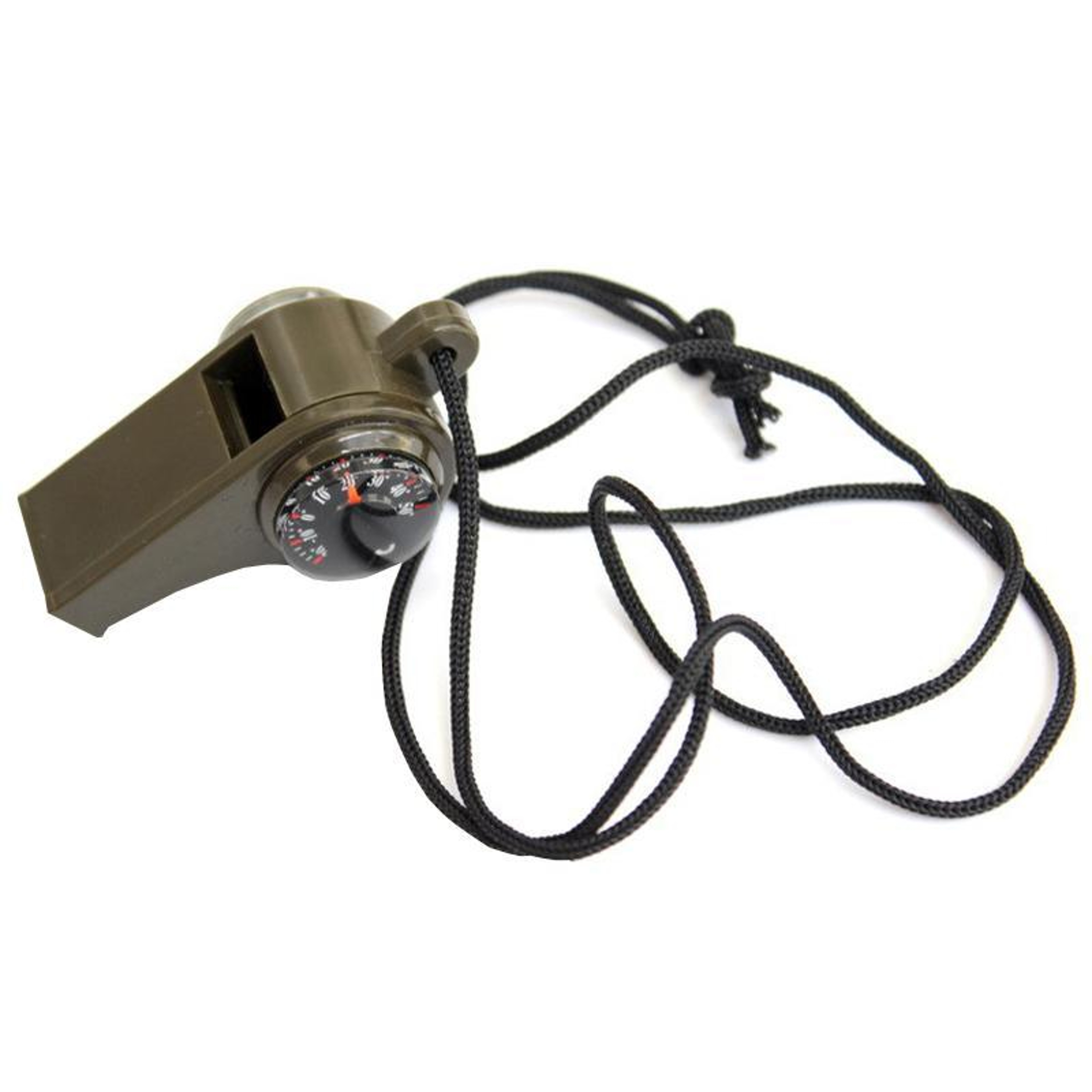 Outdoor Survival Whistle With Built In Outdoor Compass Thermometer For Hiking  Camping 2