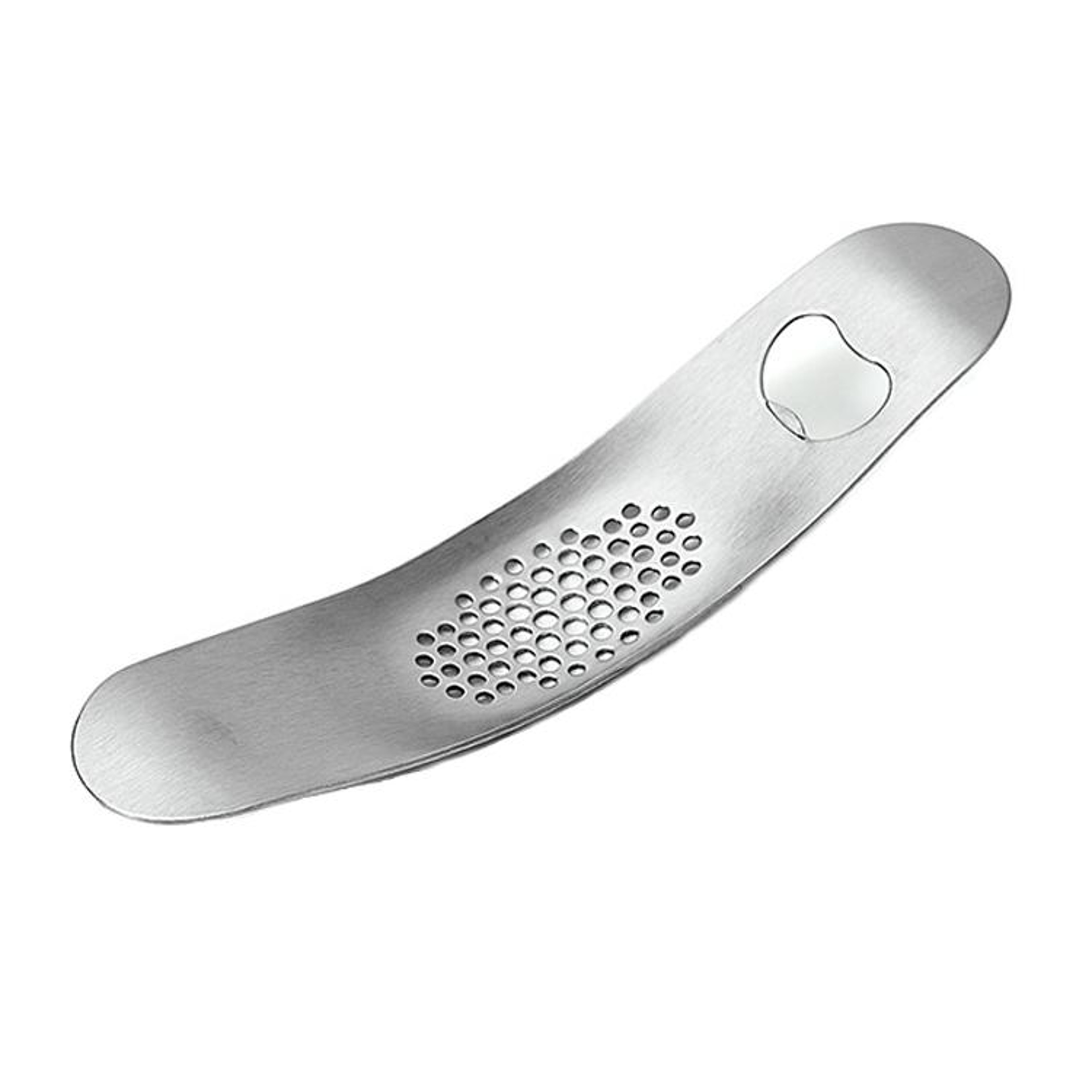 Stainless Steel Garlic Press Roller Manual Garlic Mincer Kitchen Tool 12