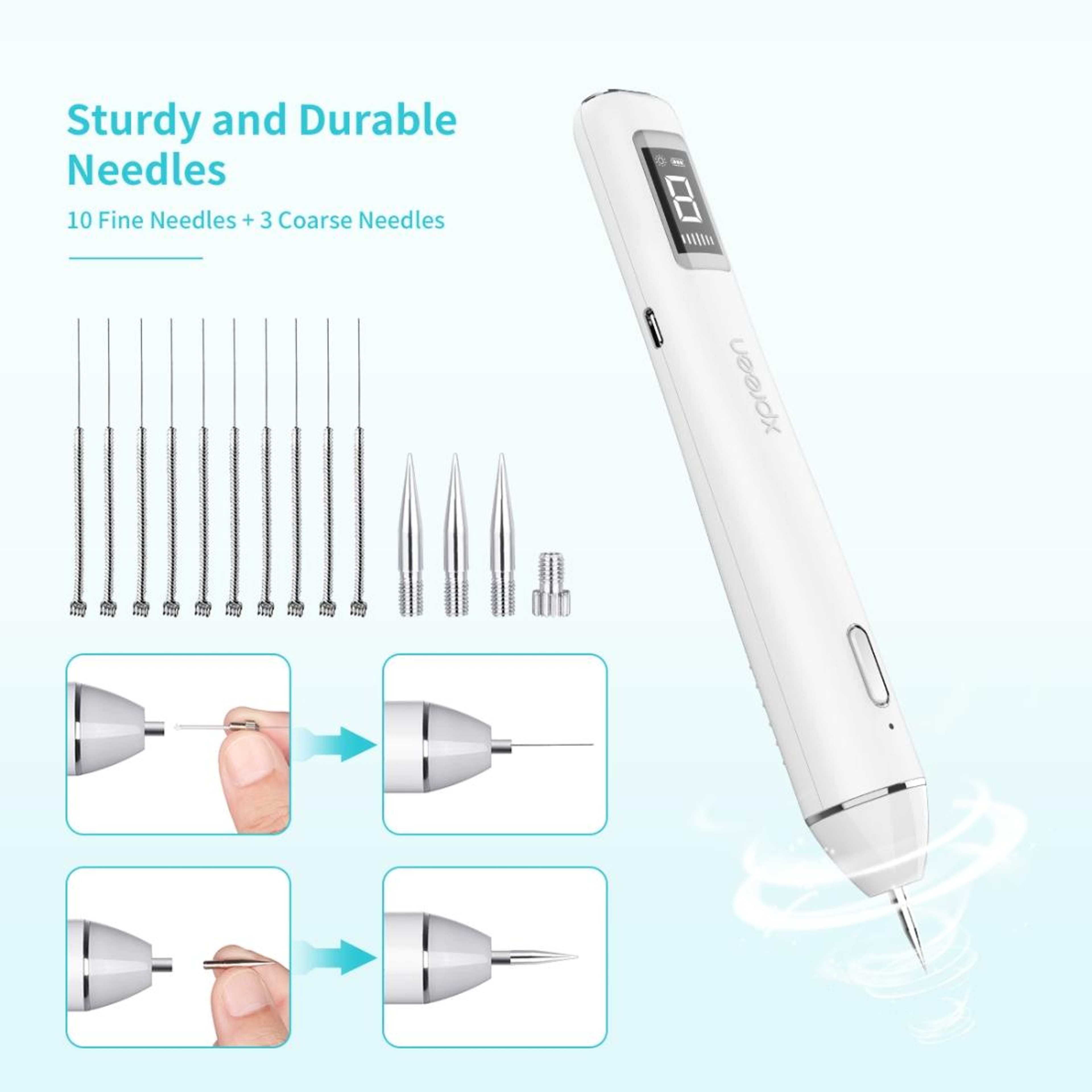 Professional Dark Spot Remover Pen with LED Screen & Adjustable Precision Levels – view 5
