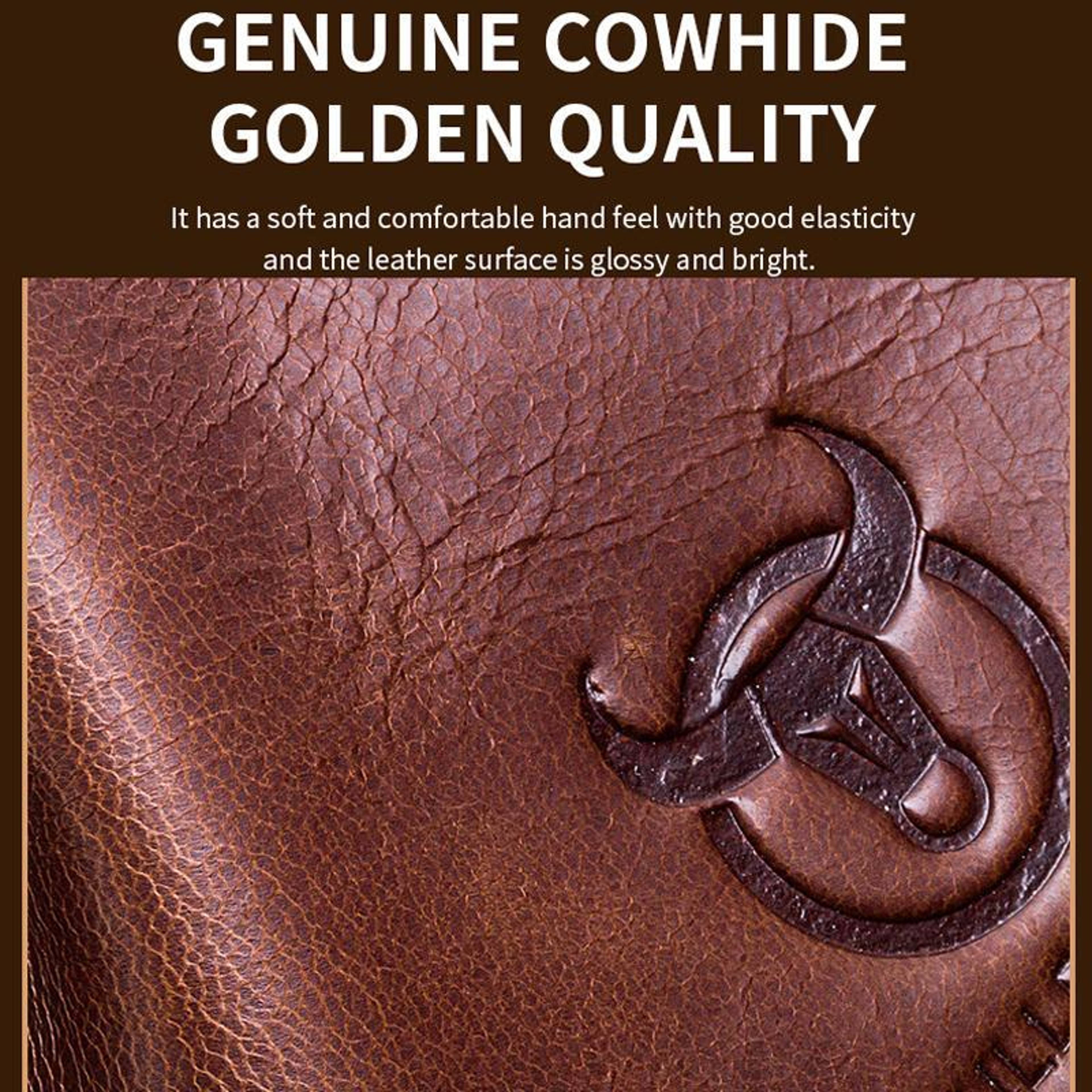 Vintage Genuine Leather Crossbody Bag For Men Compact Travel Shoulder Messenger Bag 4