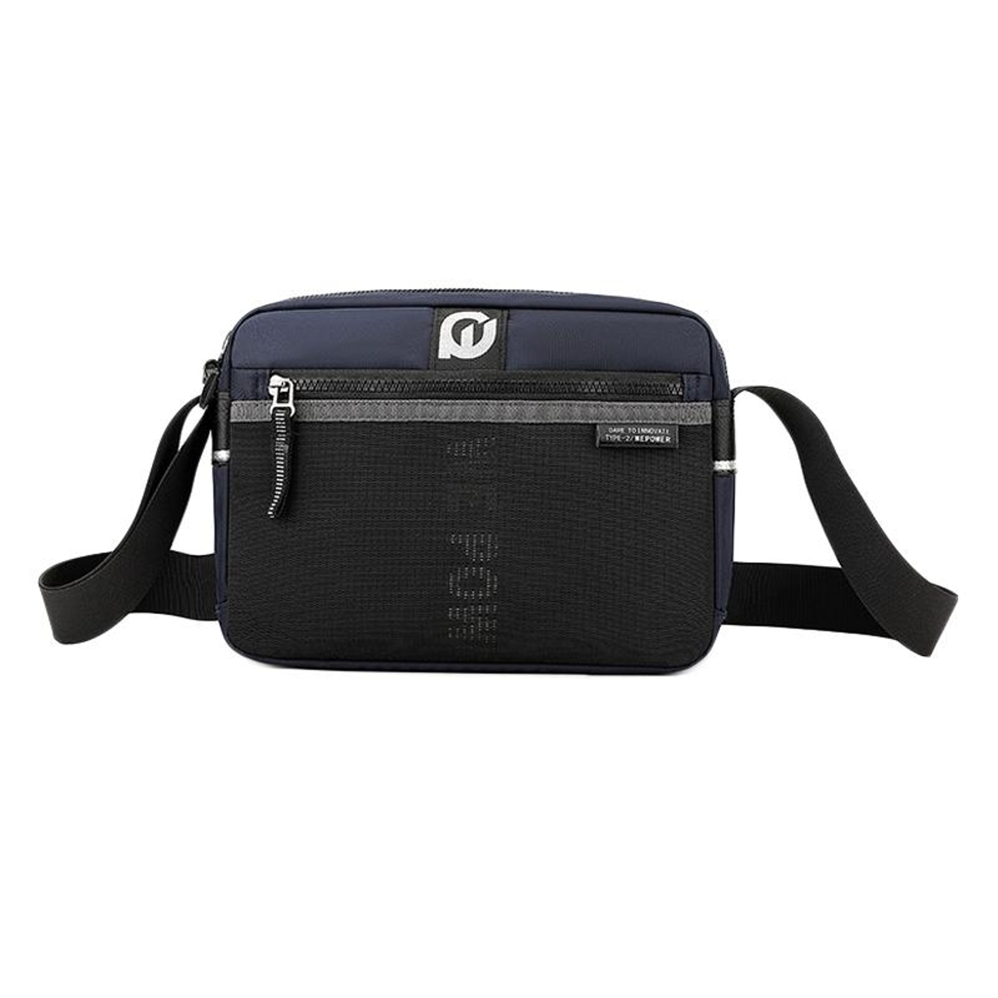 Crossbody Bag For Men Waterproof Nylon Sling Bag With Multi Pocket Storage 11