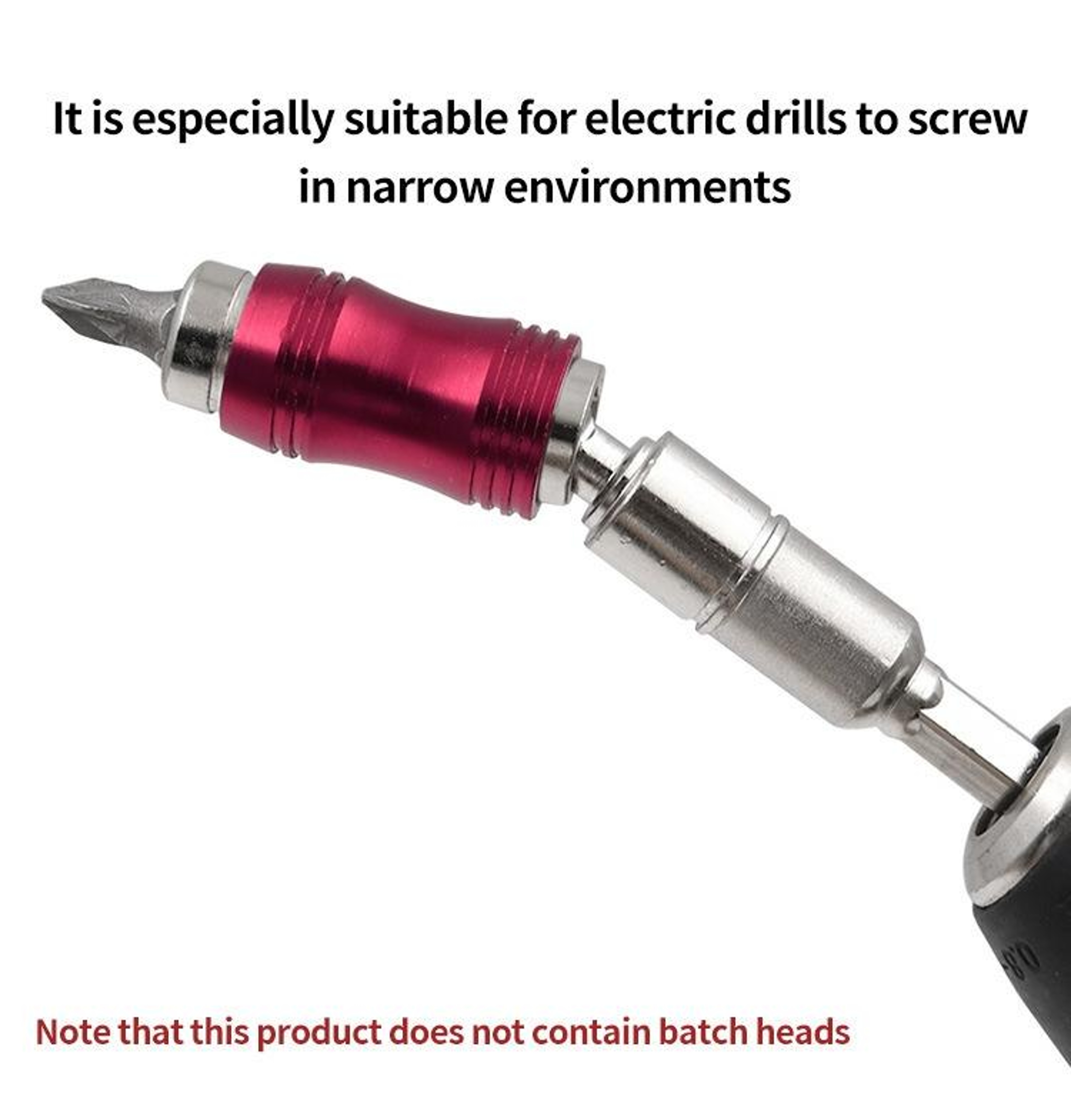 Magnetic Flexible Drill Bit Extension Rod With Quick Release Hex Shank 4