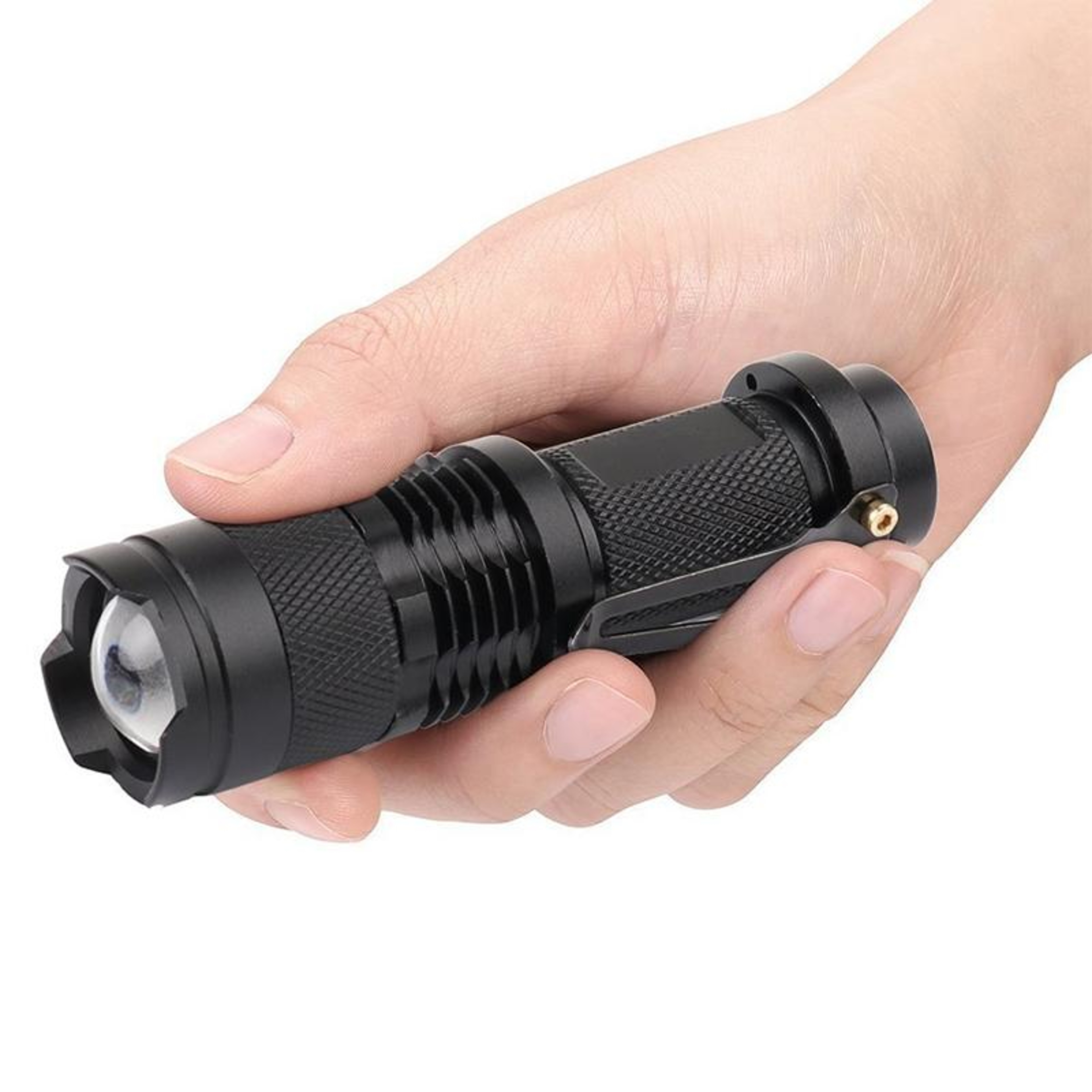Rechargeable Zoom LED Flashlight for Camping, Hiking & Emergency Use – view 3