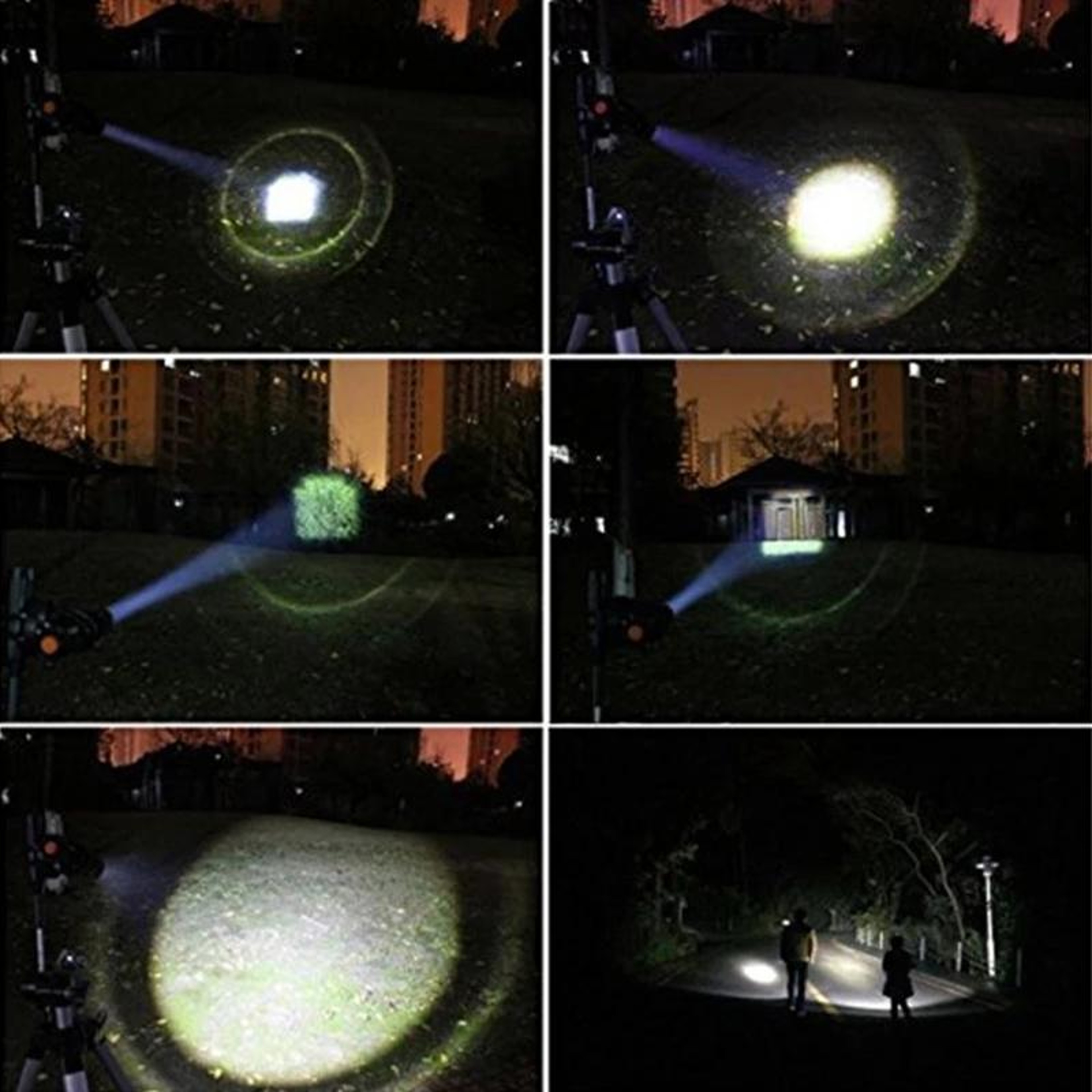 Rechargeable Zoom LED Flashlight for Camping, Hiking & Emergency Use – view 8