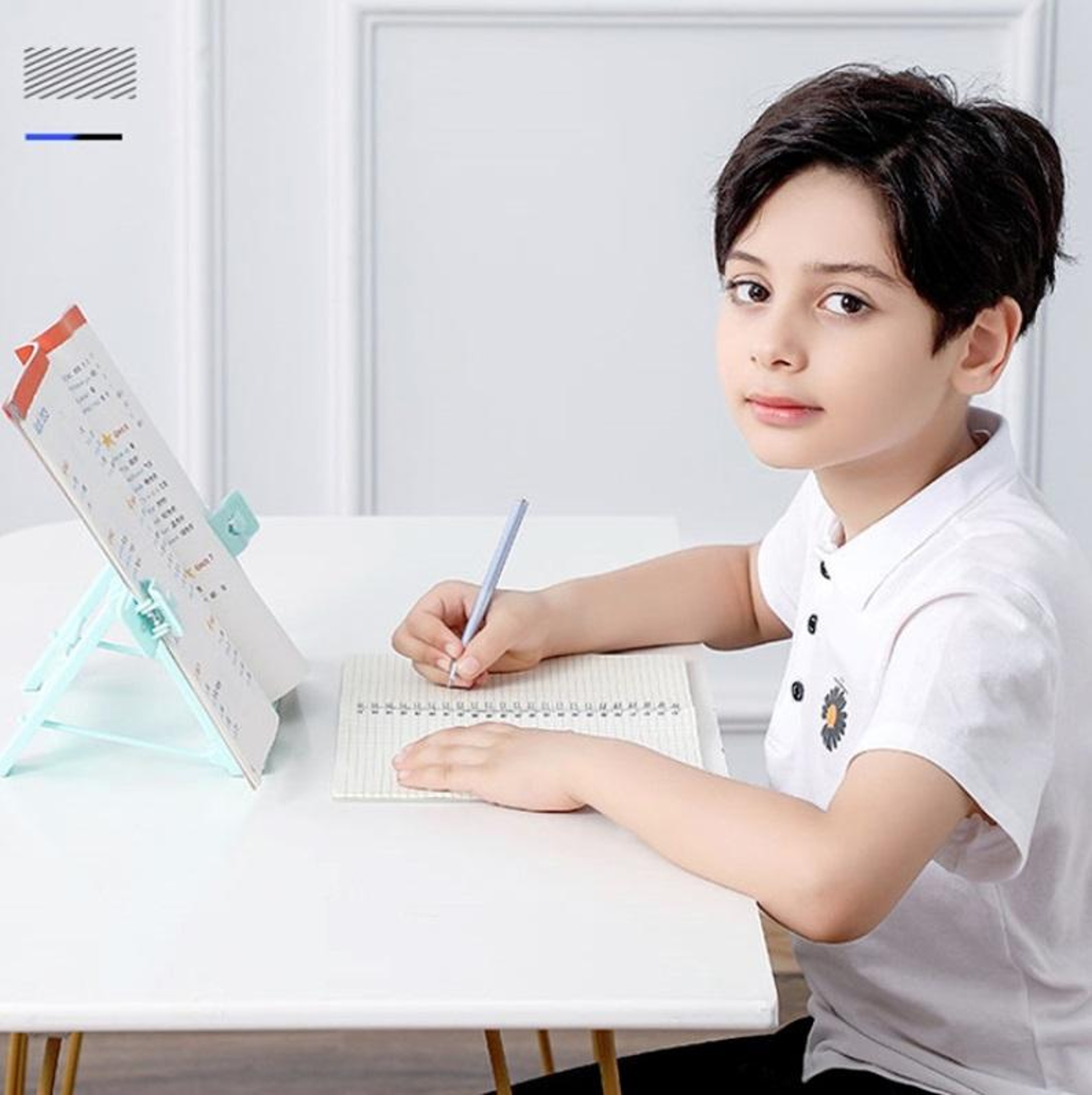 Portable Kids Reading Stand  Tablet Holder Adjustable Book Holder For Desk 4