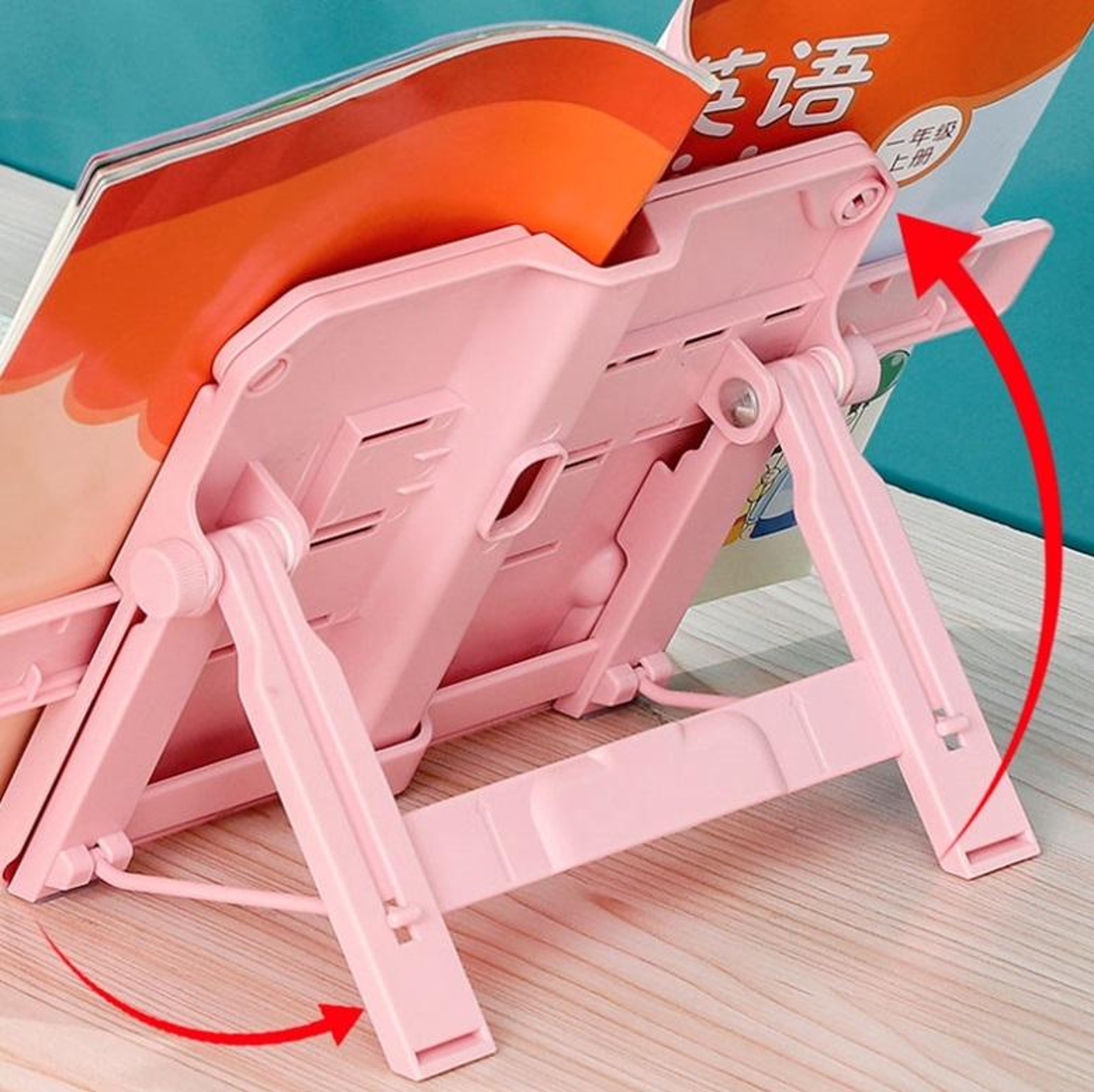 Portable Kids Reading Stand  Tablet Holder Adjustable Book Holder For Desk 5