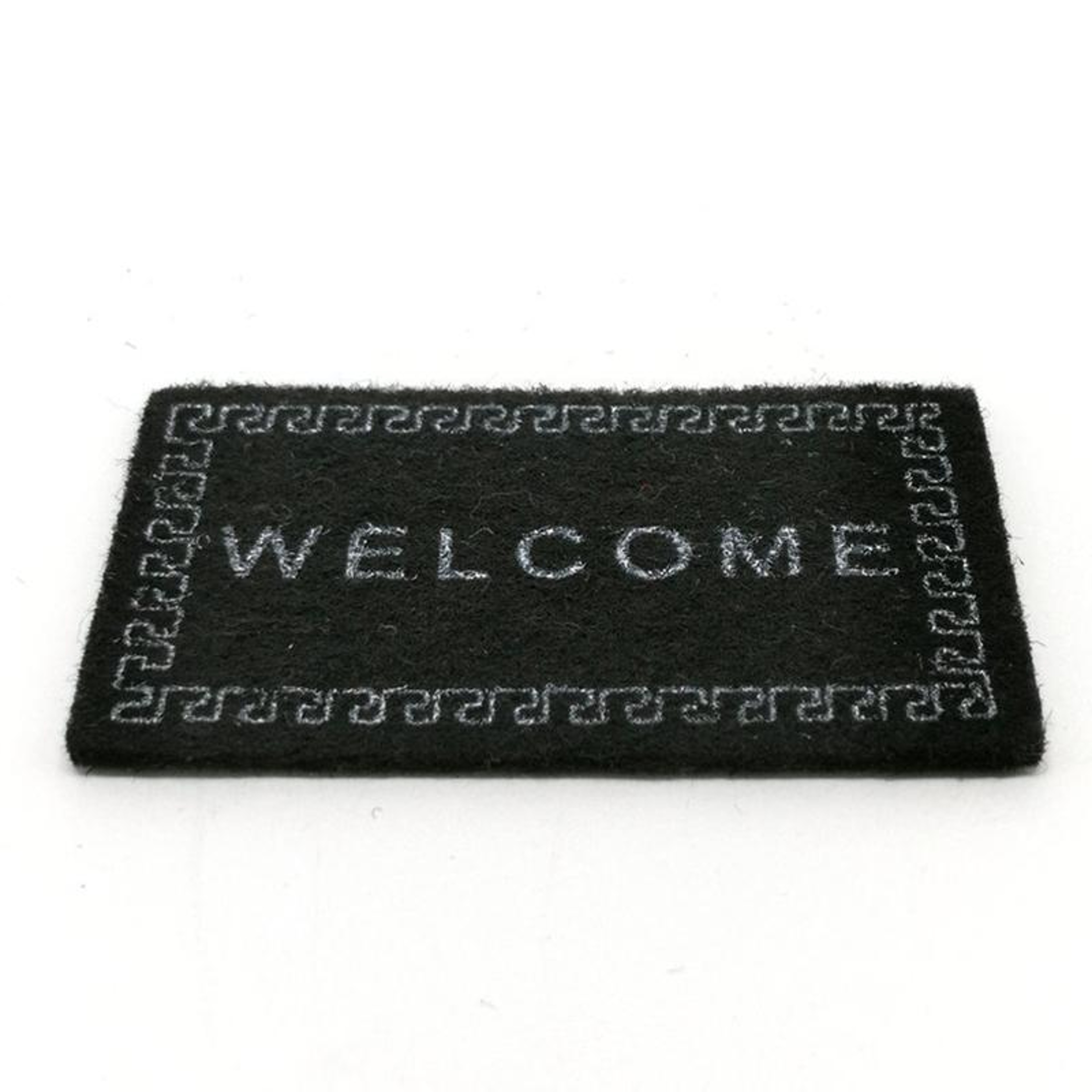 Mini Welcome Floor Mat For Dollhouse Decor Handmade Simulation Entrance Rug 5