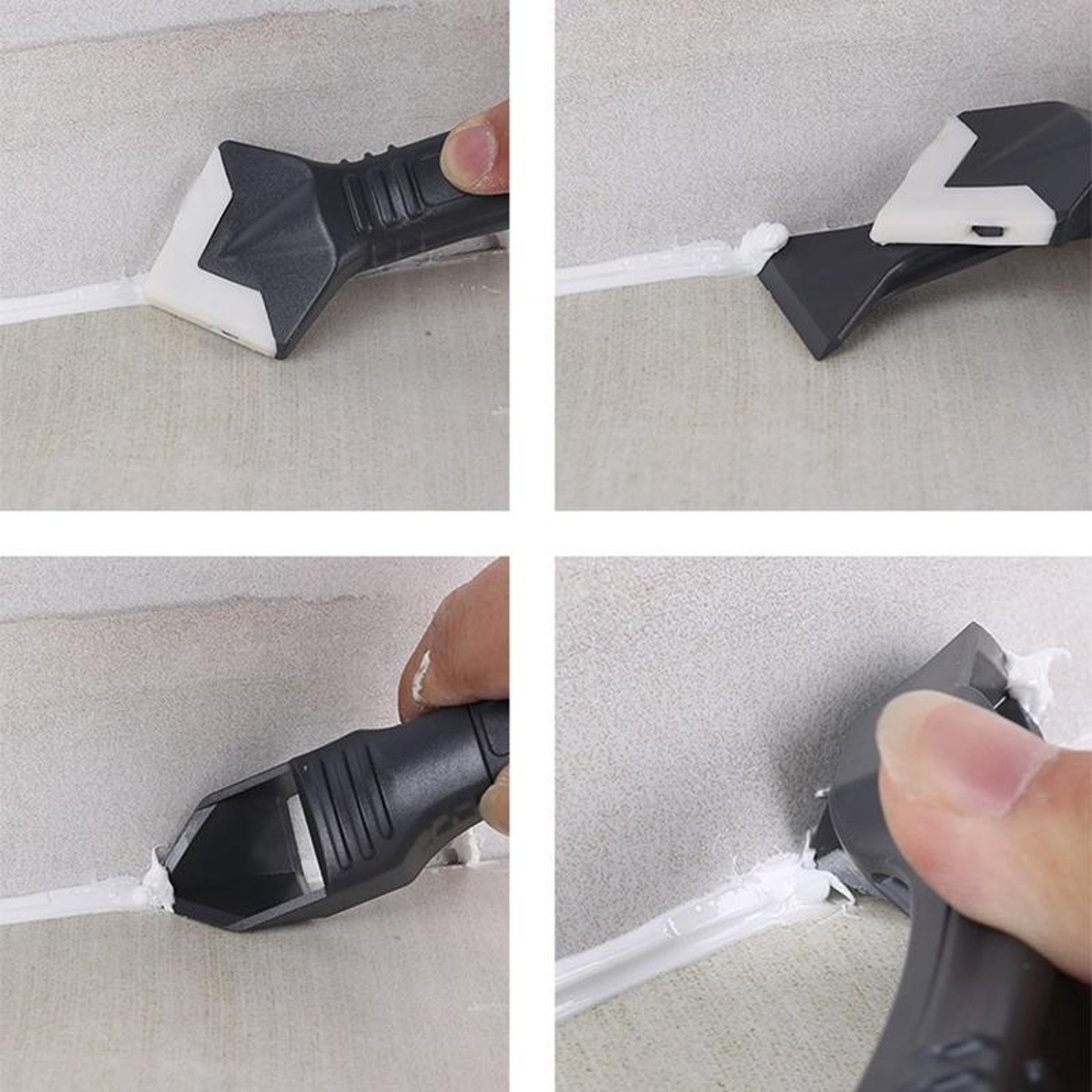 PrecisionPro Silicone Caulking Tool For Smooth Sealant Finishing  Grout Repair 3