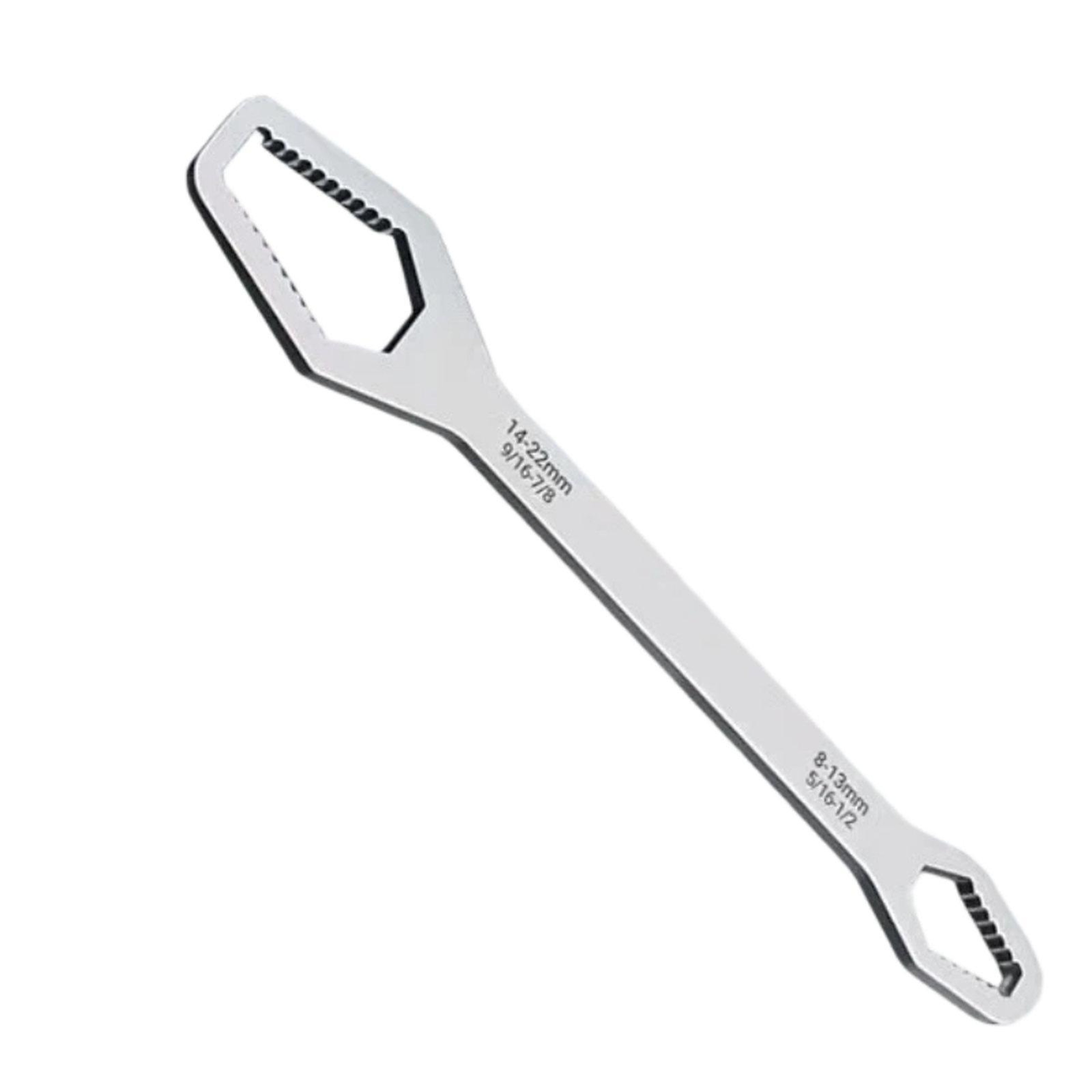 Universal Self-Tightening Wrench 8-24mm Adjustable Spanner for Auto, Plumbing & Home Repair – view 2