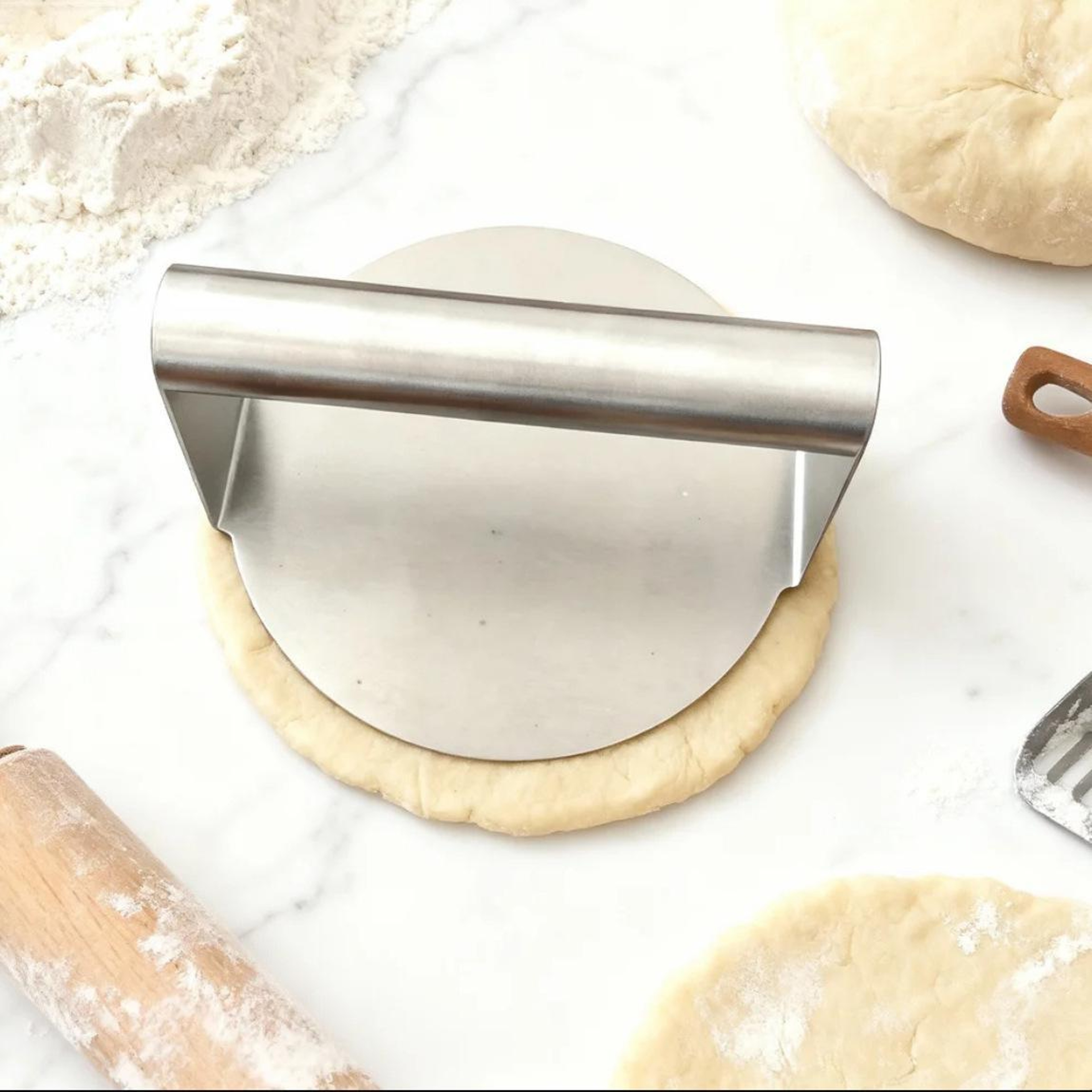Stainless Steel Hamburger Patty Press Heavy Duty Burger Press For Perfect Homemade Patties 3