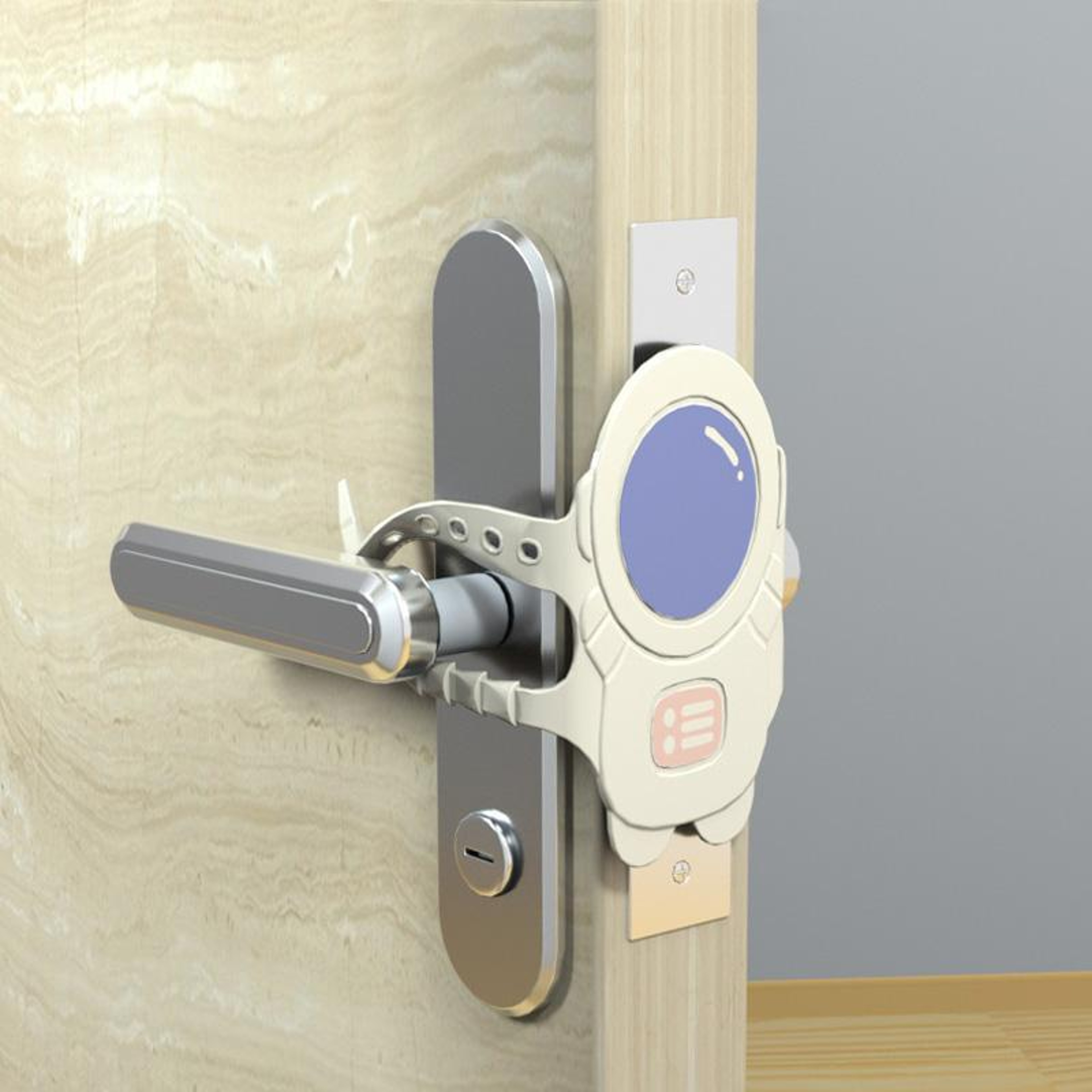 Silent Baby Door Latch Cushion Cover Adjustable Door Silencer  Baby Safety Door Stopper 0