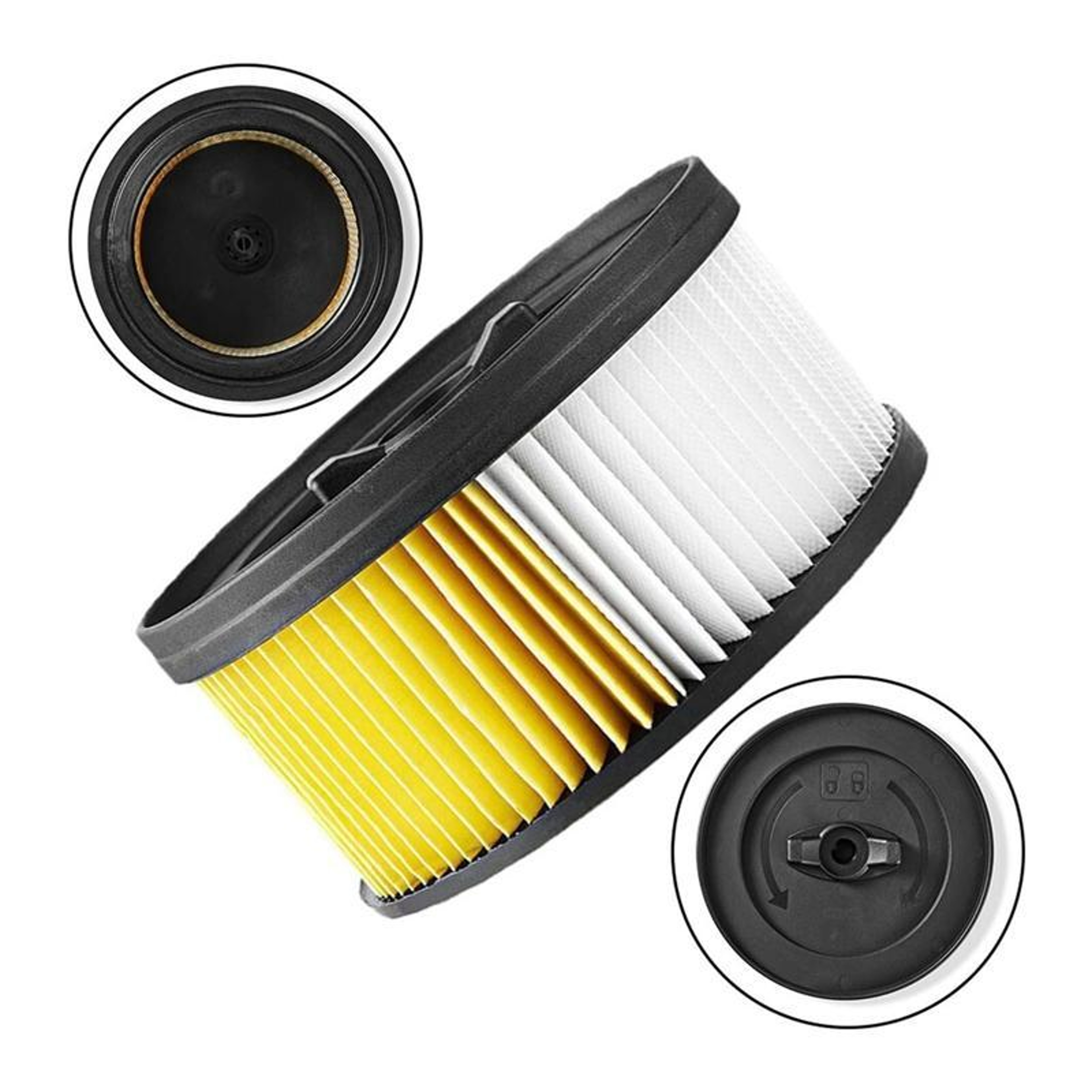 Karcher WD4 WD5 Replacement Vacuum Filter 6.414-960 High-Efficiency Dust Filtration – view 4