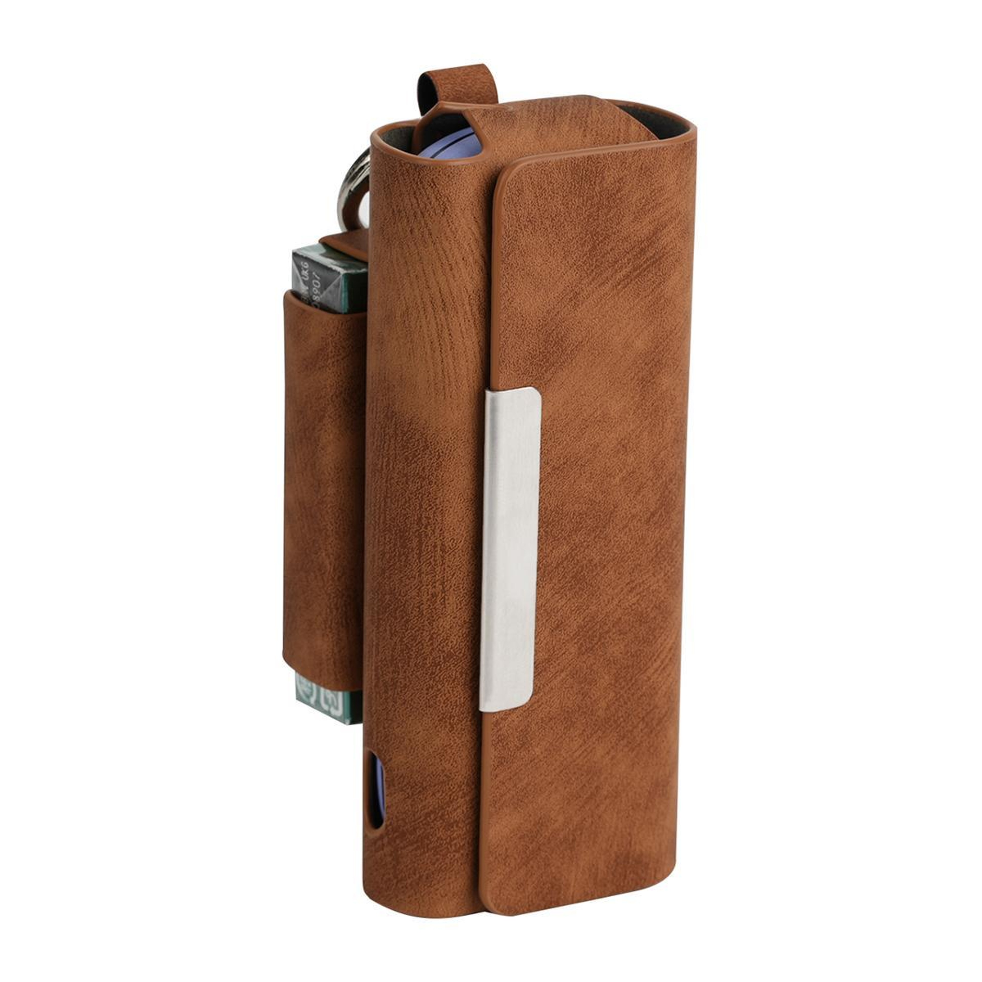 Premium Retro PU Protective Case For IQOS ILUMA With Storage Bag  Hook 7