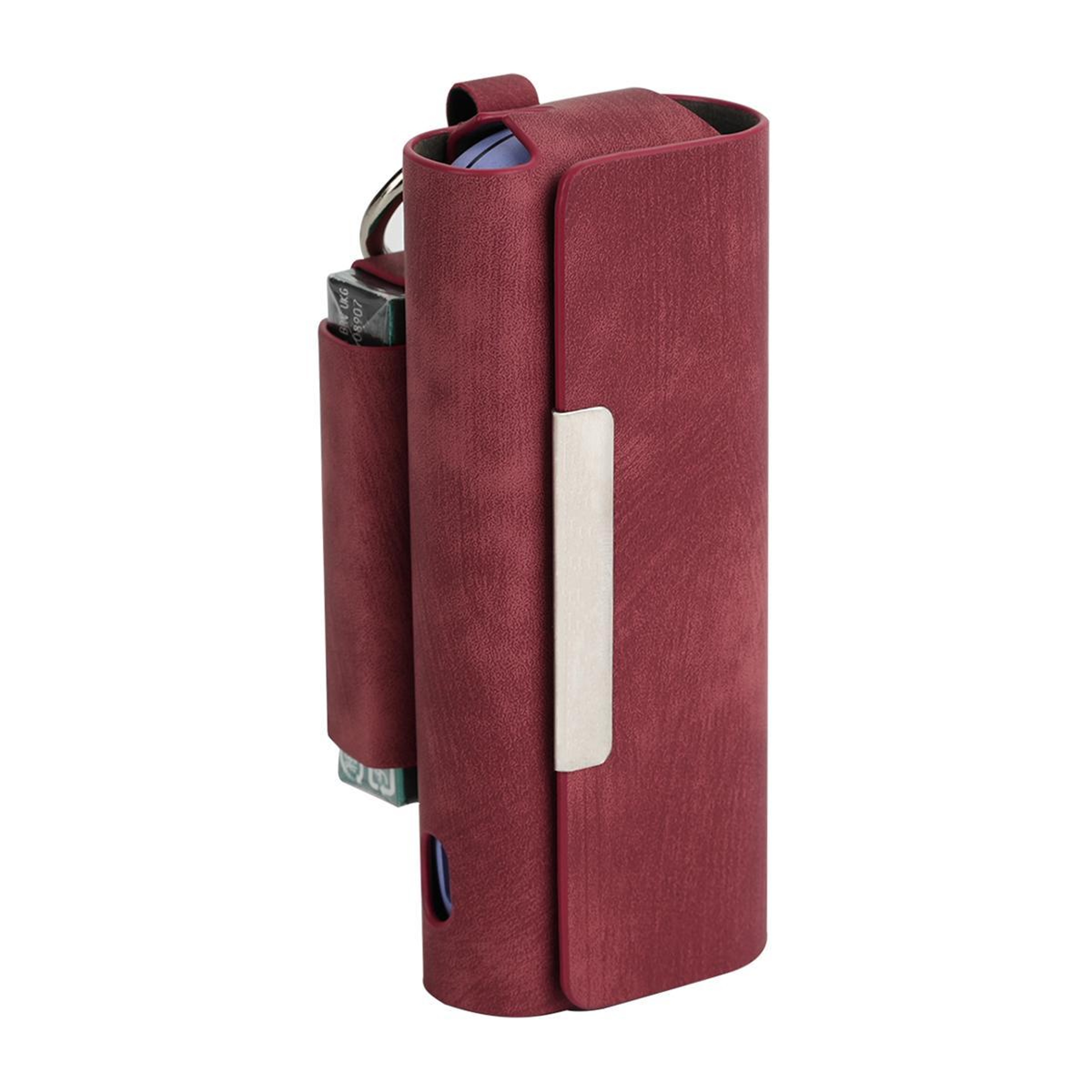 Premium Retro PU Protective Case For IQOS ILUMA With Storage Bag  Hook 11