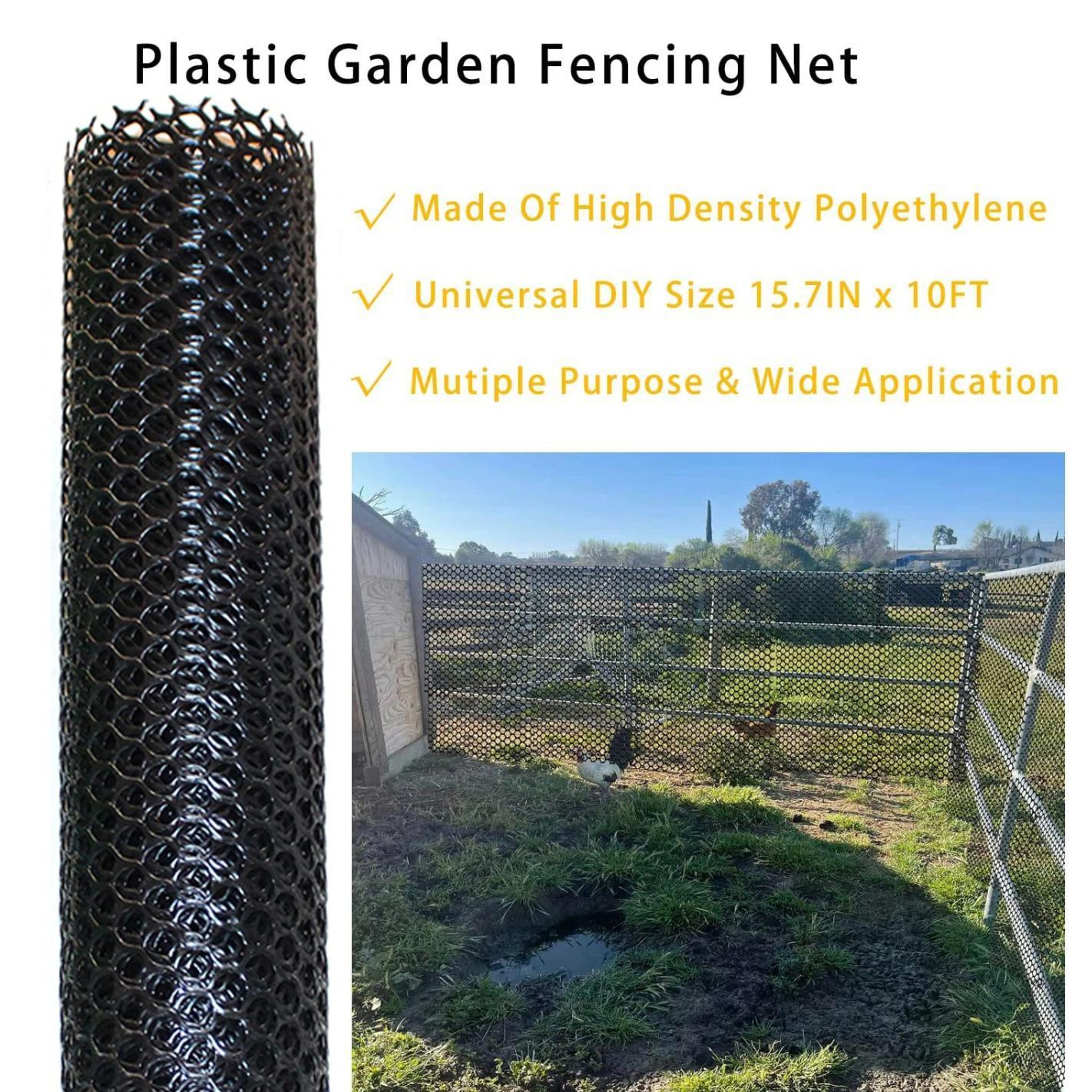 Premium Hexagonal Plastic Garden  Poultry Fence Mesh 2