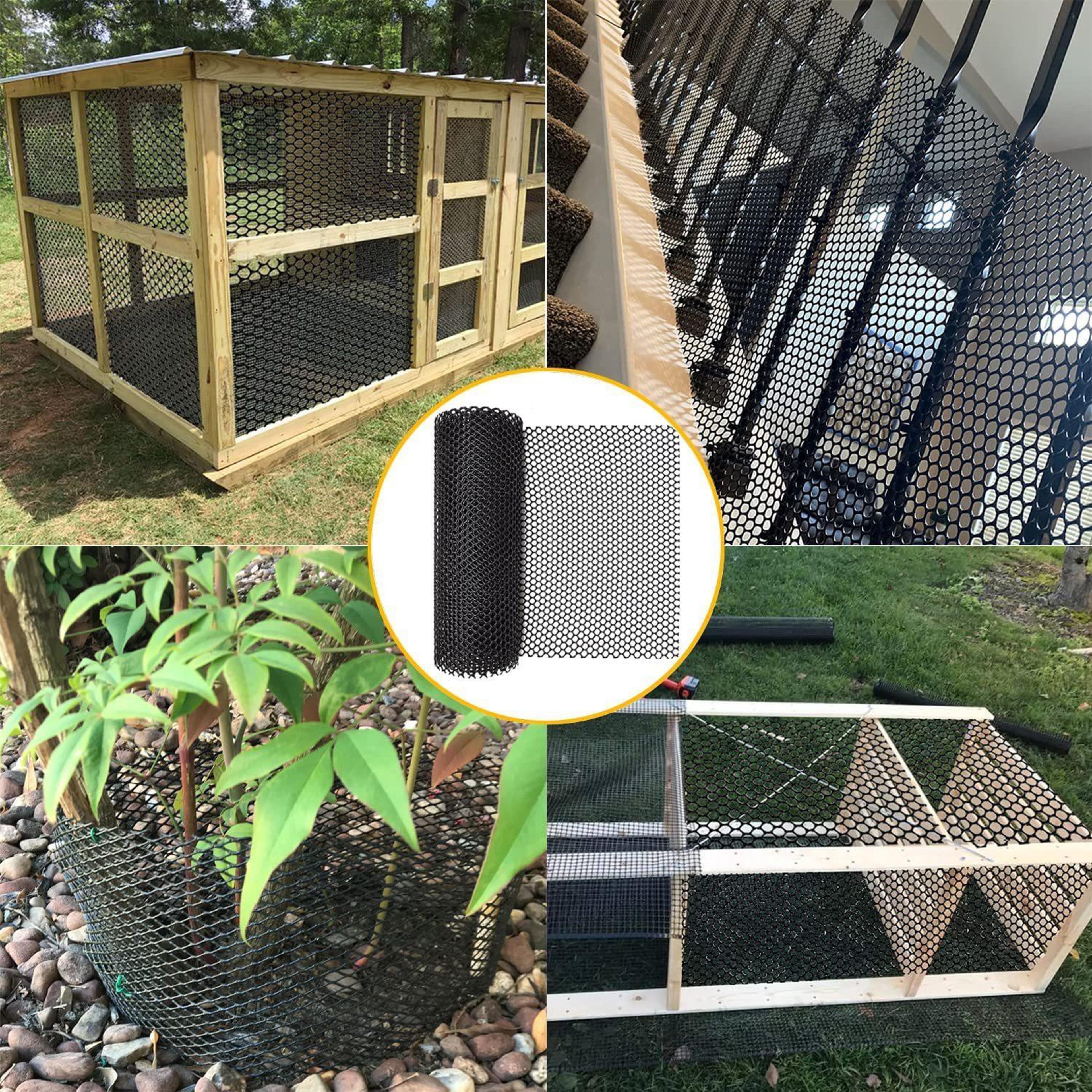 Premium Hexagonal Plastic Garden  Poultry Fence Mesh 4
