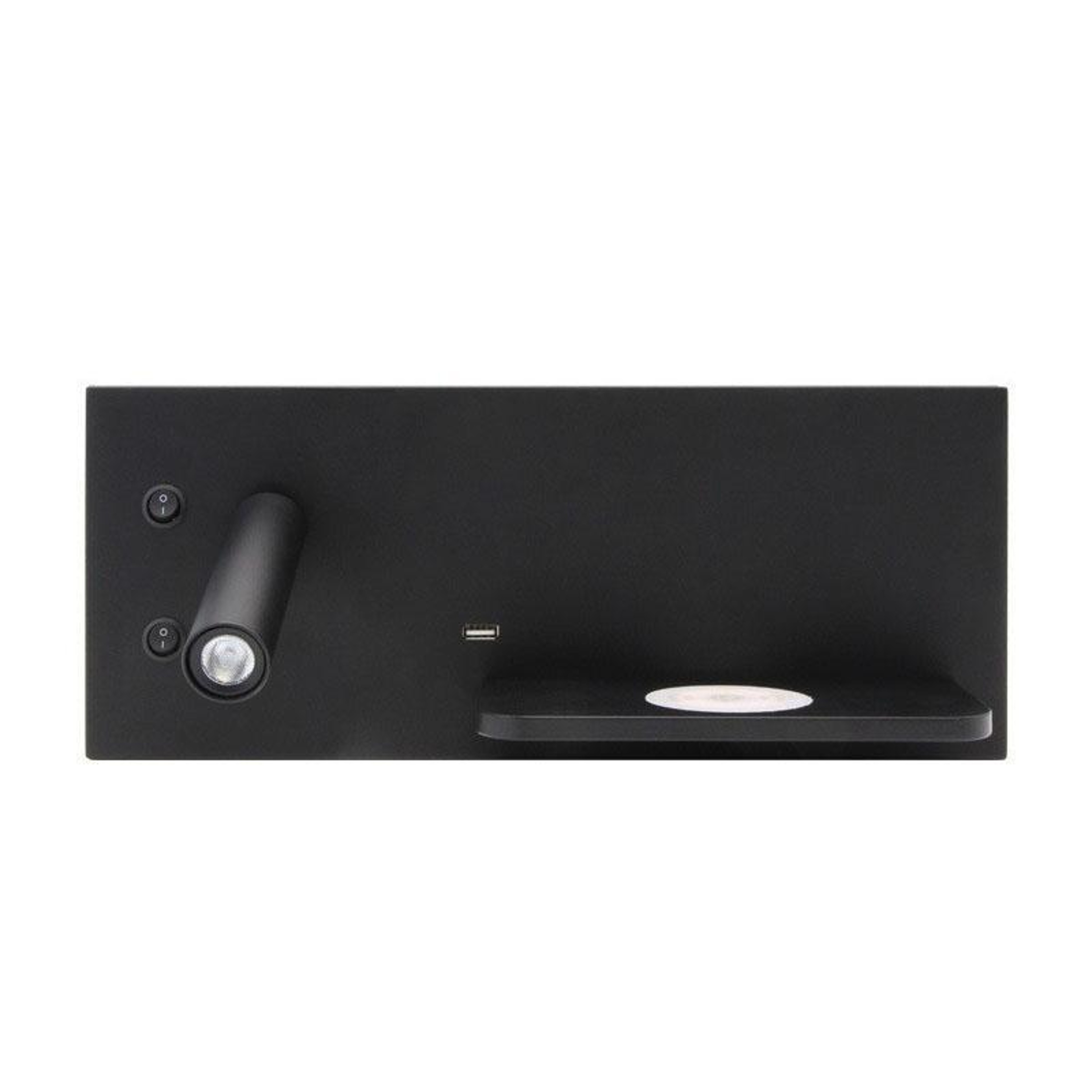 LED Bedside Wall Reading Light With Wireless Charger  USB Port 10