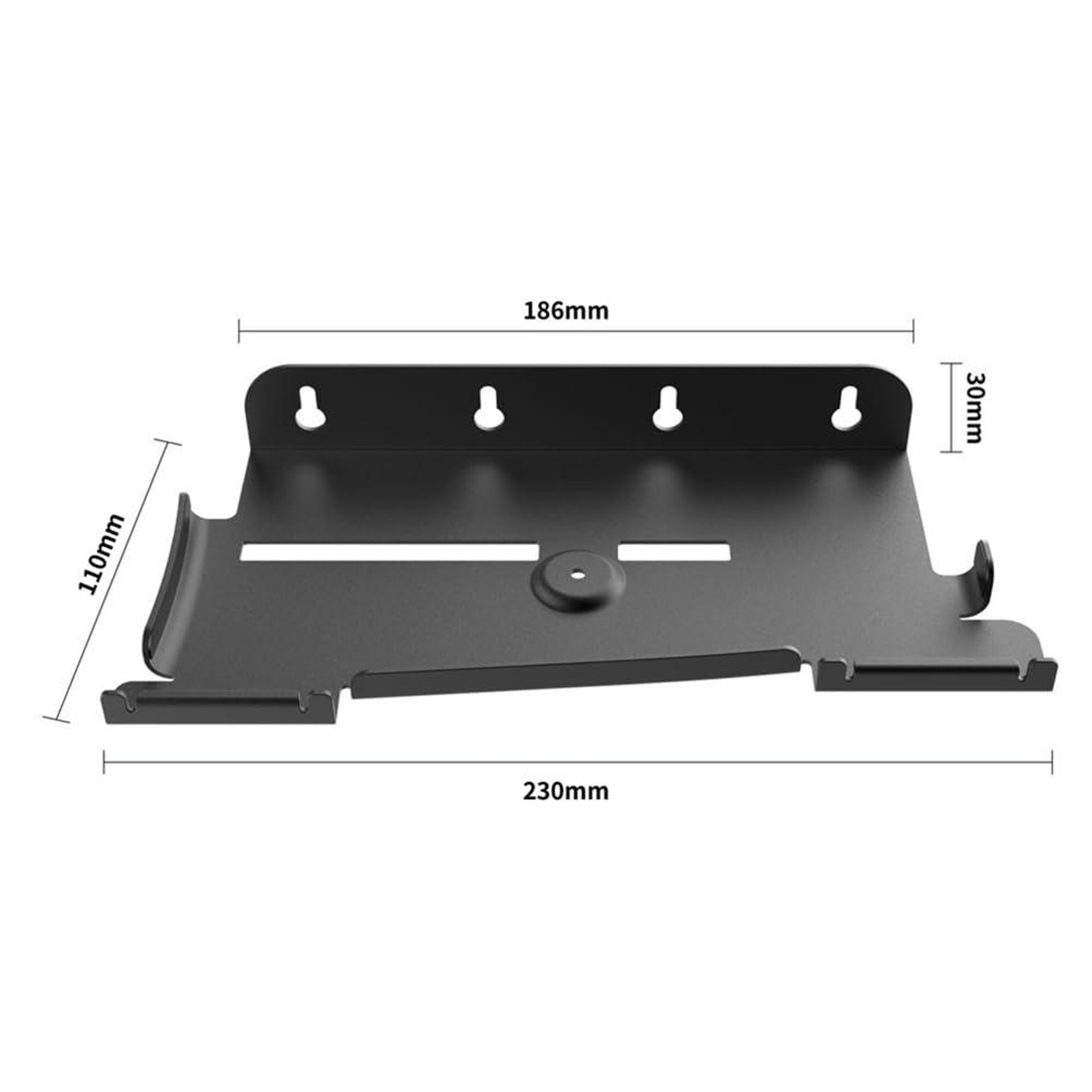 PS5 Slim Wall Mount Storage Rack with Controller & Headset Hangers – view 4