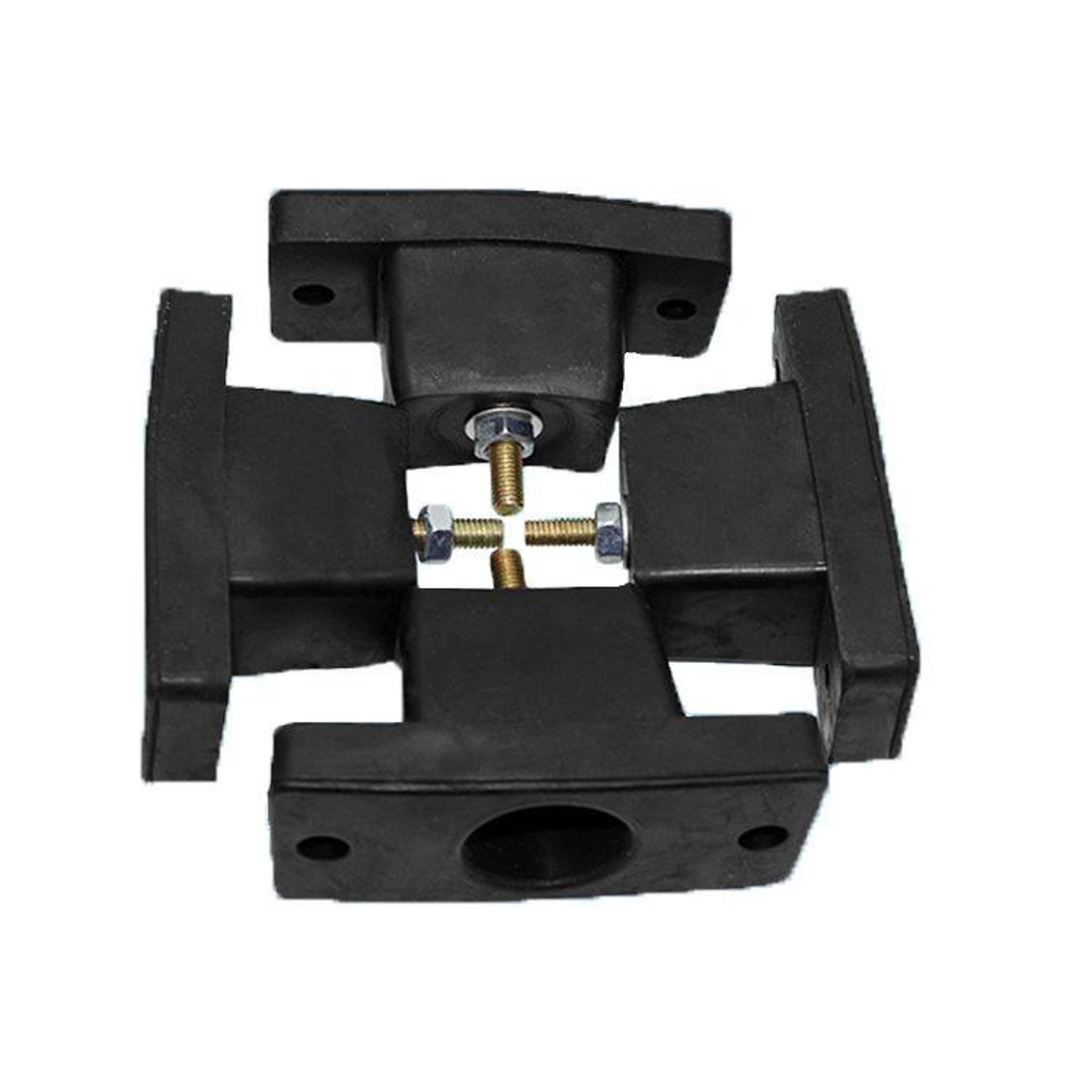 Premium Rubber AC Mounting Brackets with Anti Vibration and Shock Absorbing Pads for Outdoor Units – view 2