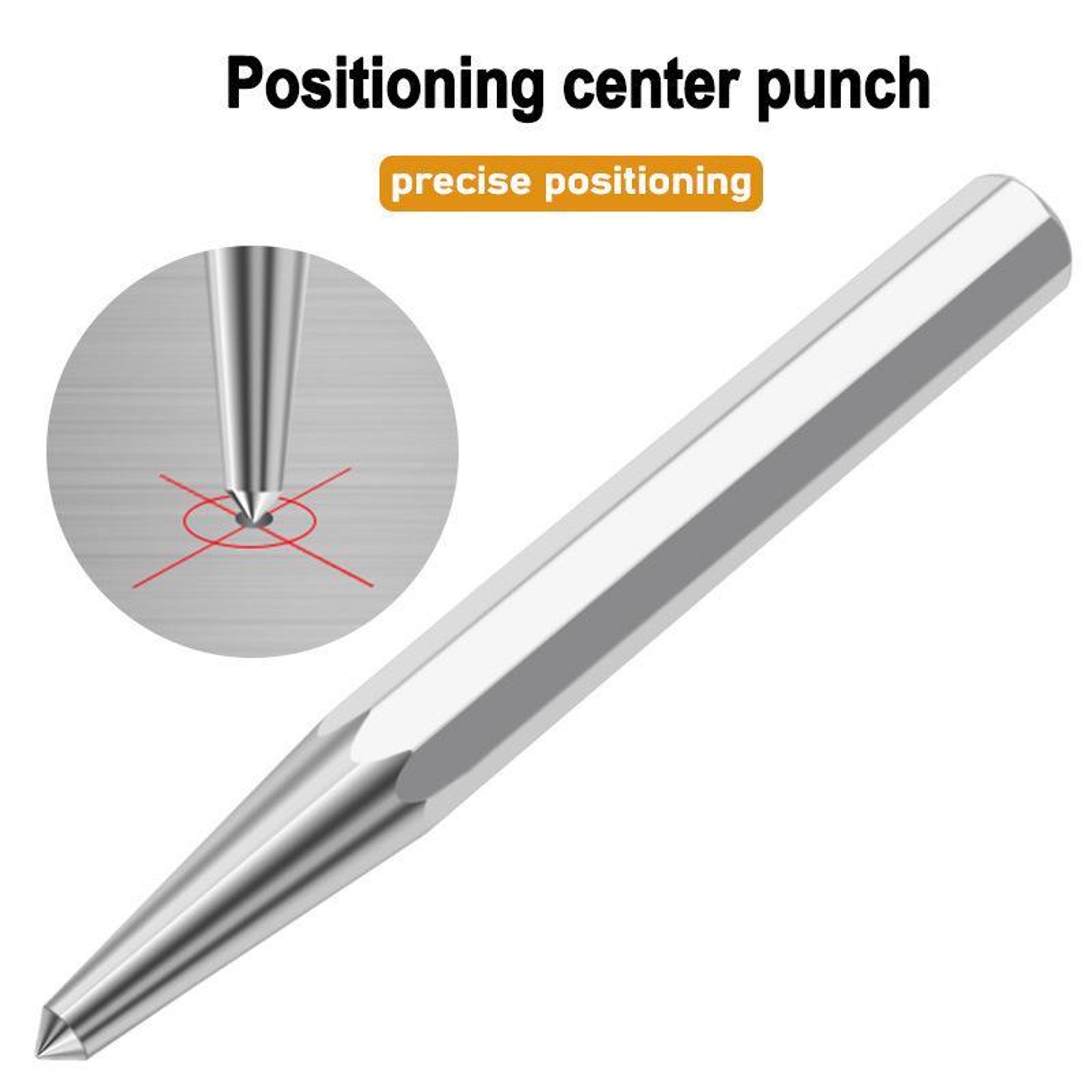 Octagonal Center Punch Locator for Accurate Drill Positioning – view 5