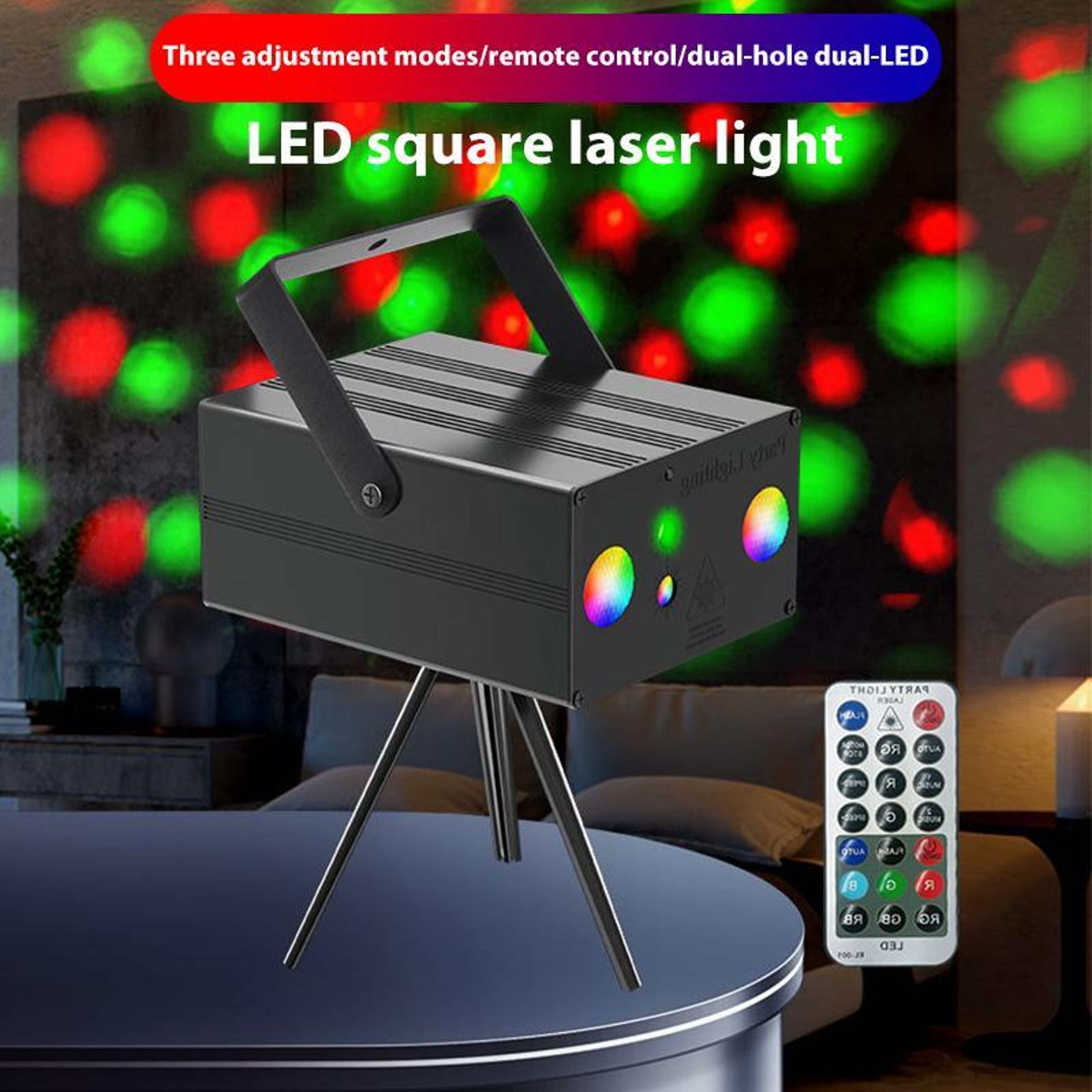 10W RGB Laser Party Light with Remote Control for Stage, DJ, KTV & Events – view 4