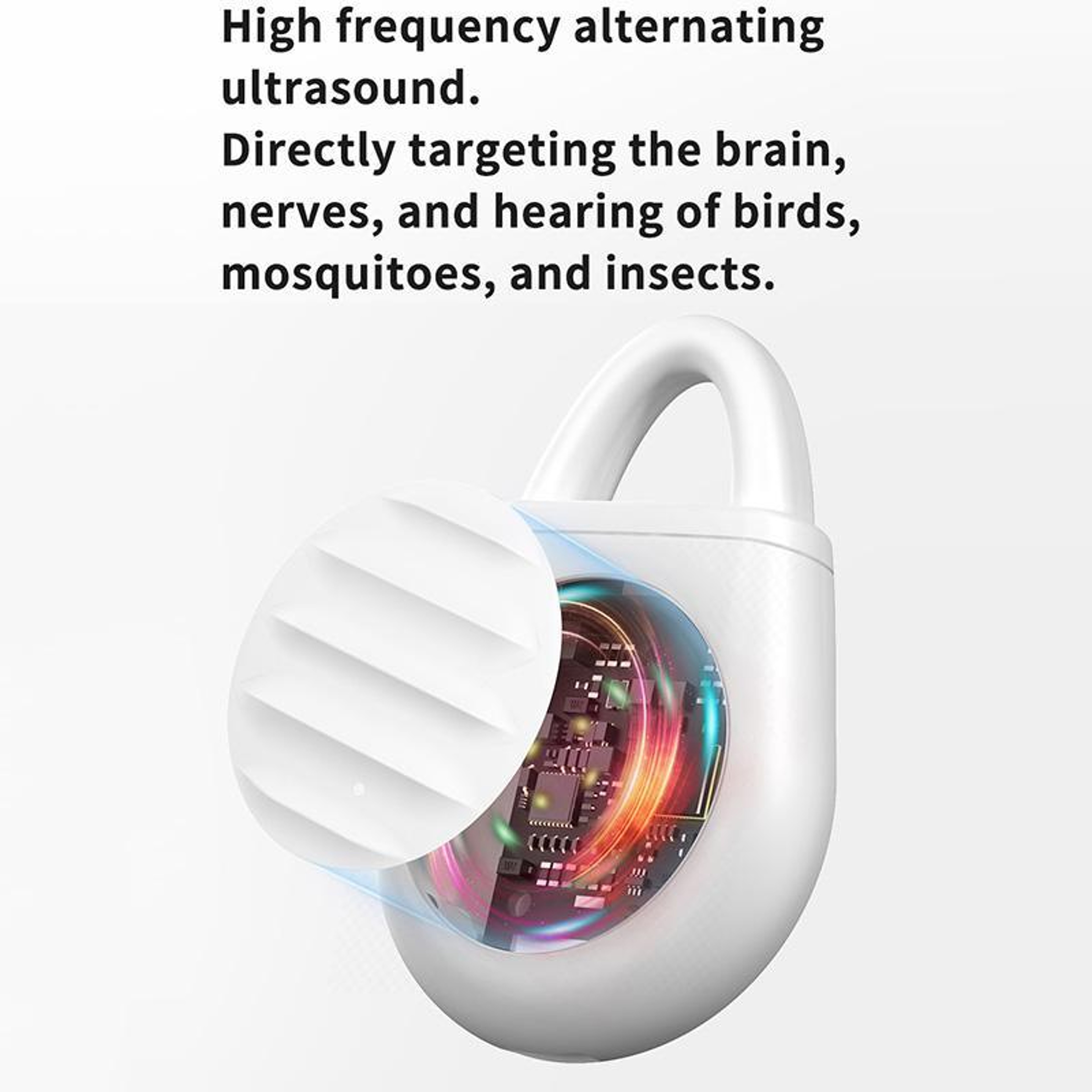 Portable Ultrasonic Mosquito & Mouse Repellent Device – view 7