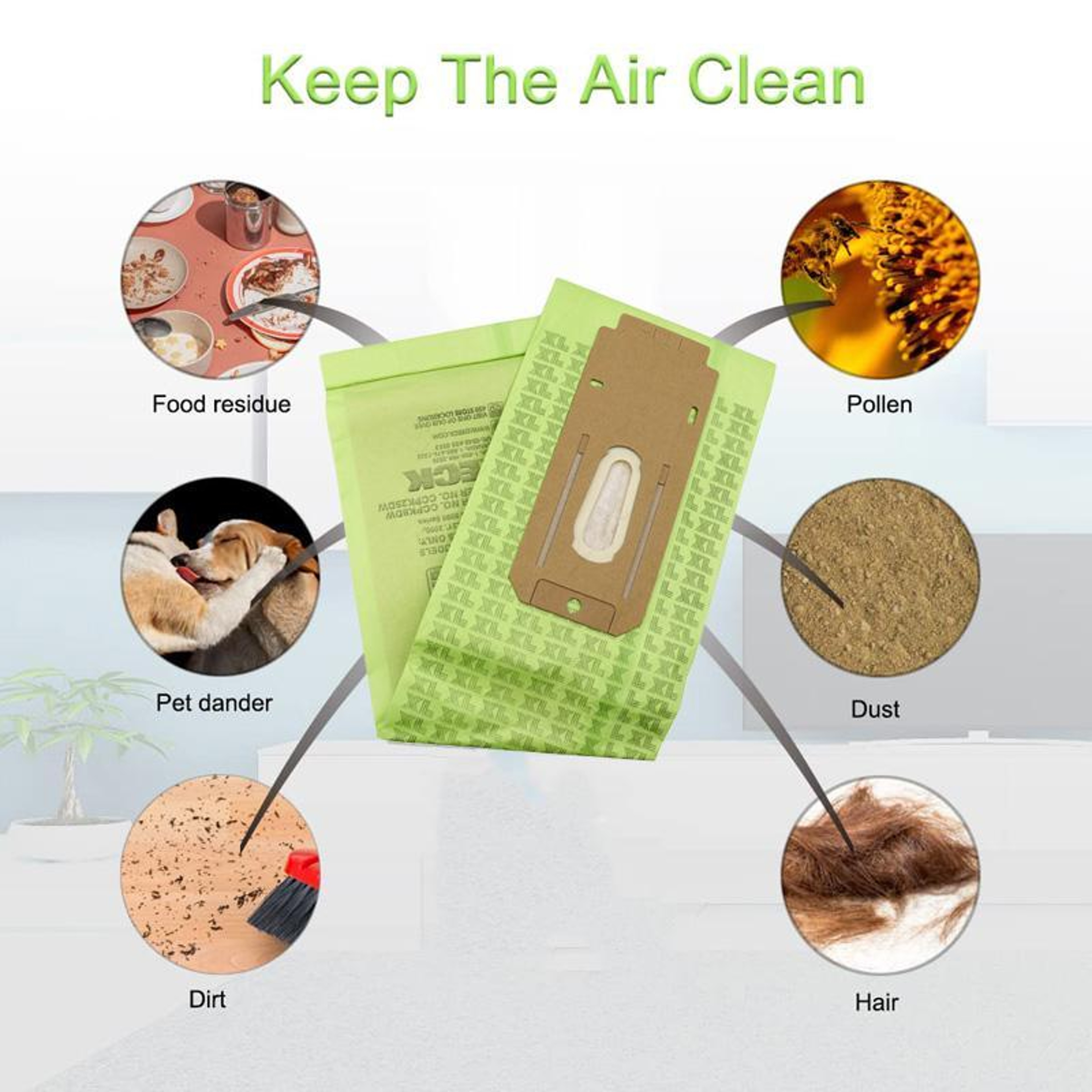 Oreck CC Vacuum Cleaner Dust Collection Bags 2-Pack, High-Capacity Replacement Filter Bags – view 5