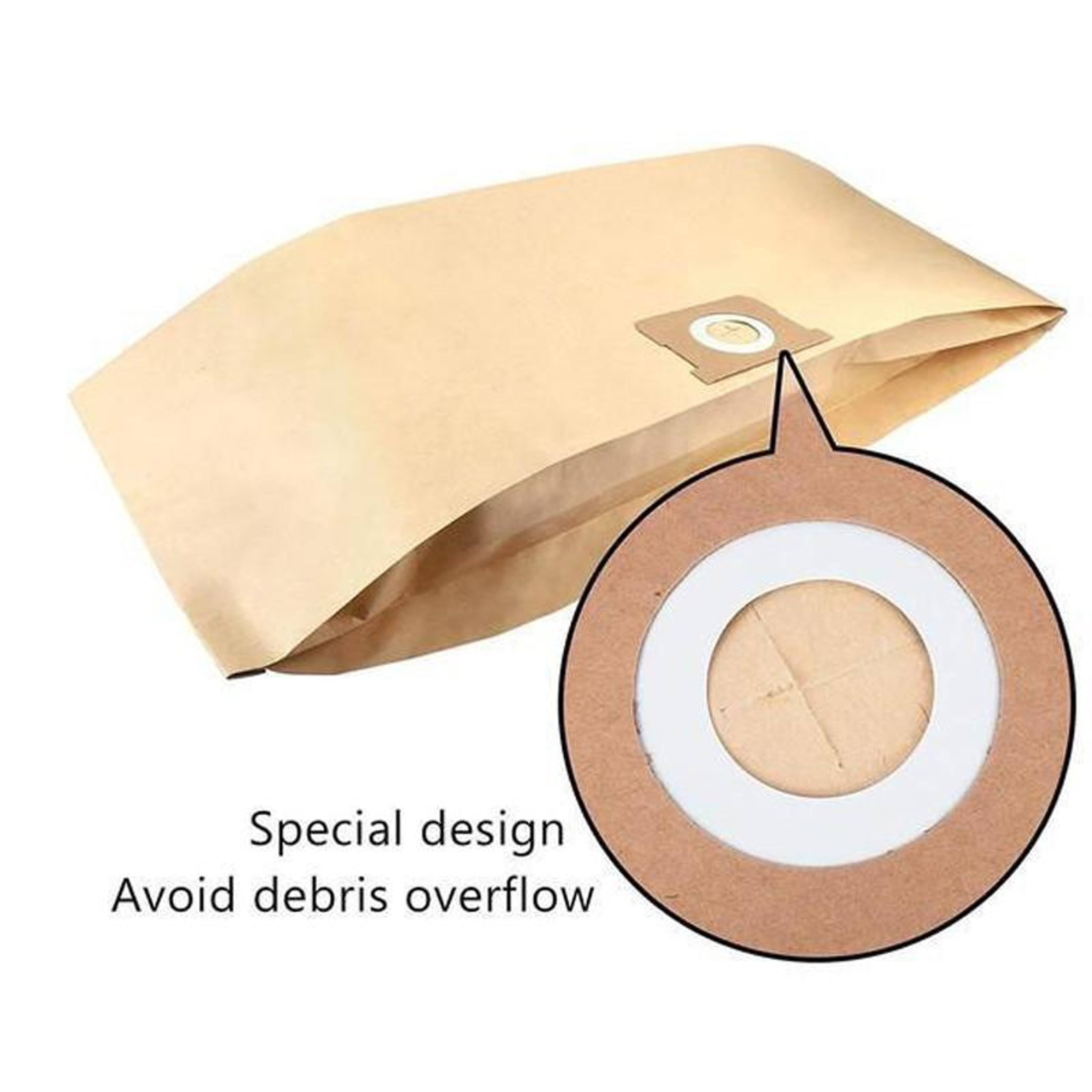 Premium Stanley Vacuum Bags for 5-6 Gallon Wet Dry Vacuums Durable Dust Collection Replacement – view 3