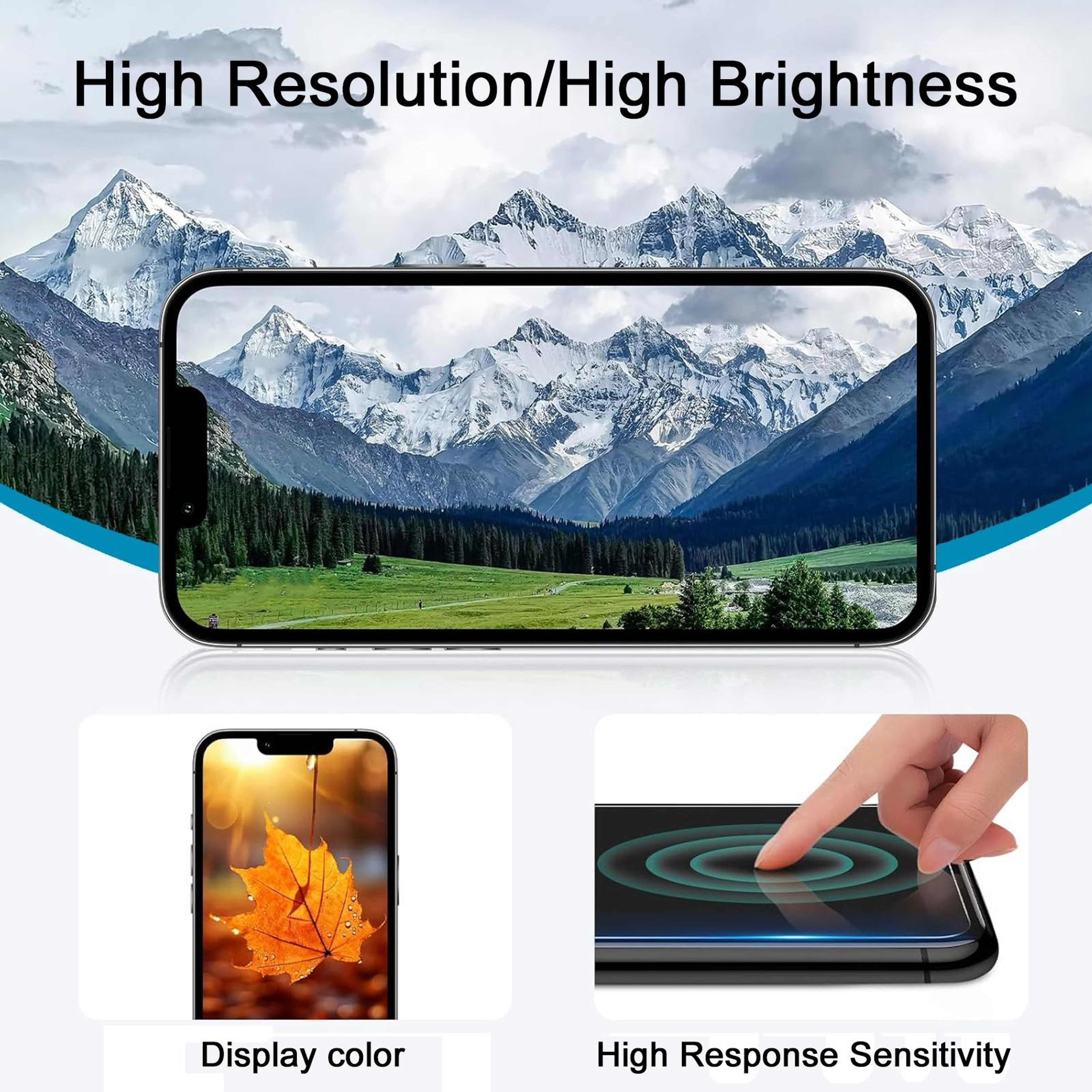 iPhone 15 Series LCD Screen Replacement HD Incell Touch Digitizer Assembly – view 5