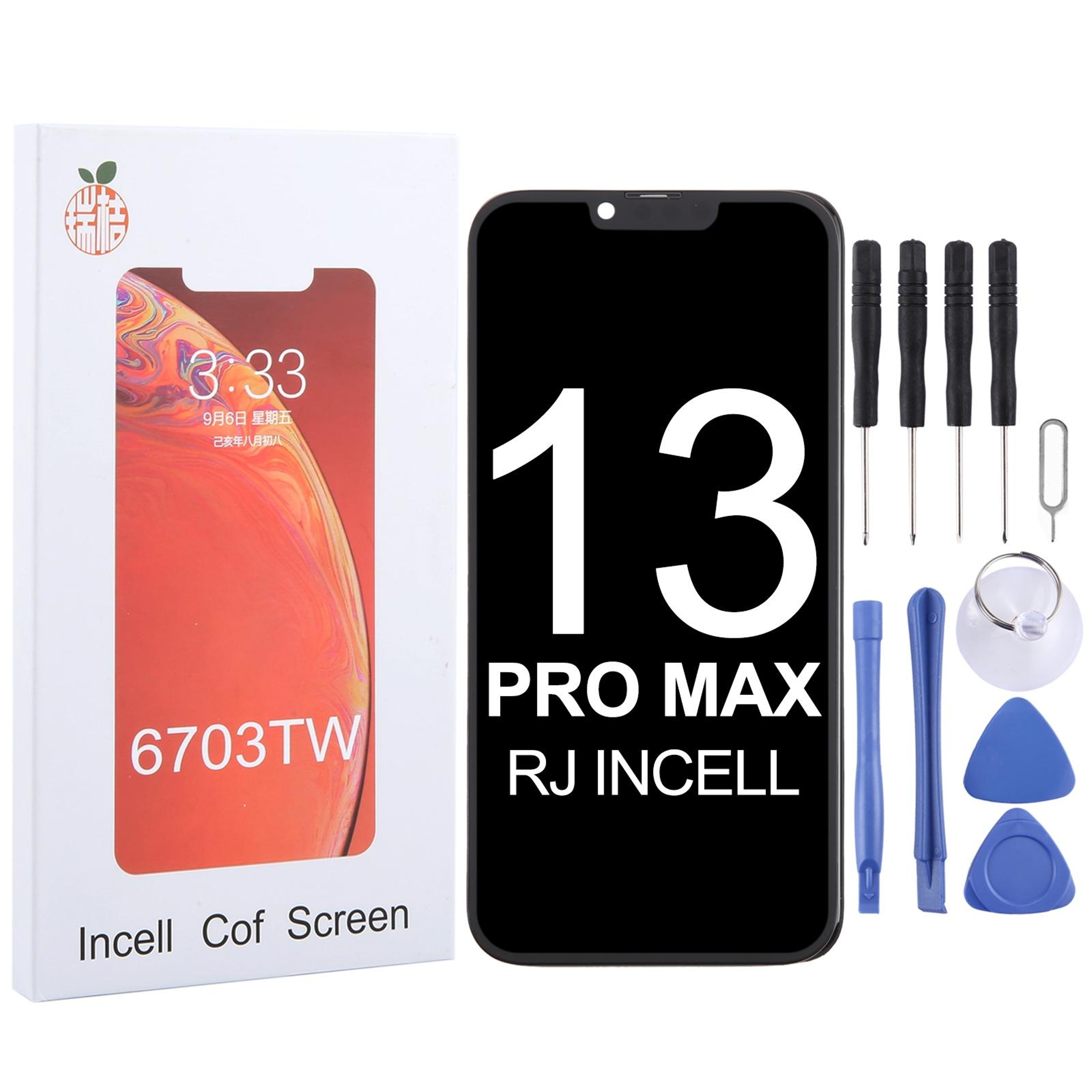 iPhone 13 Pro RJ Incell LCD Replacement Screen Assembly High Brightness Display Digitizer – view 11