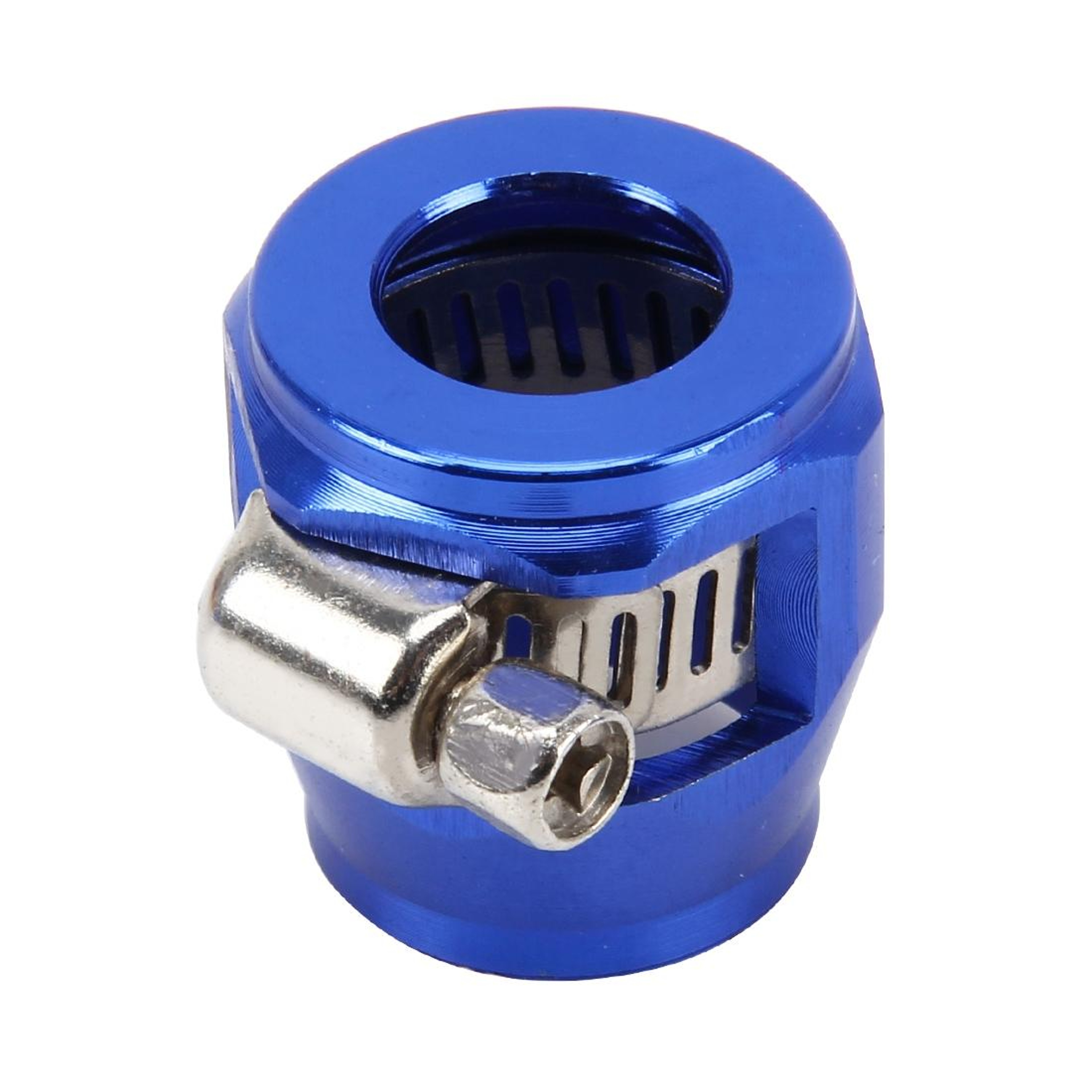 AN6 Aluminum Hose Finisher Adapter Clamp For Braided Fuel  Oil Lines 5