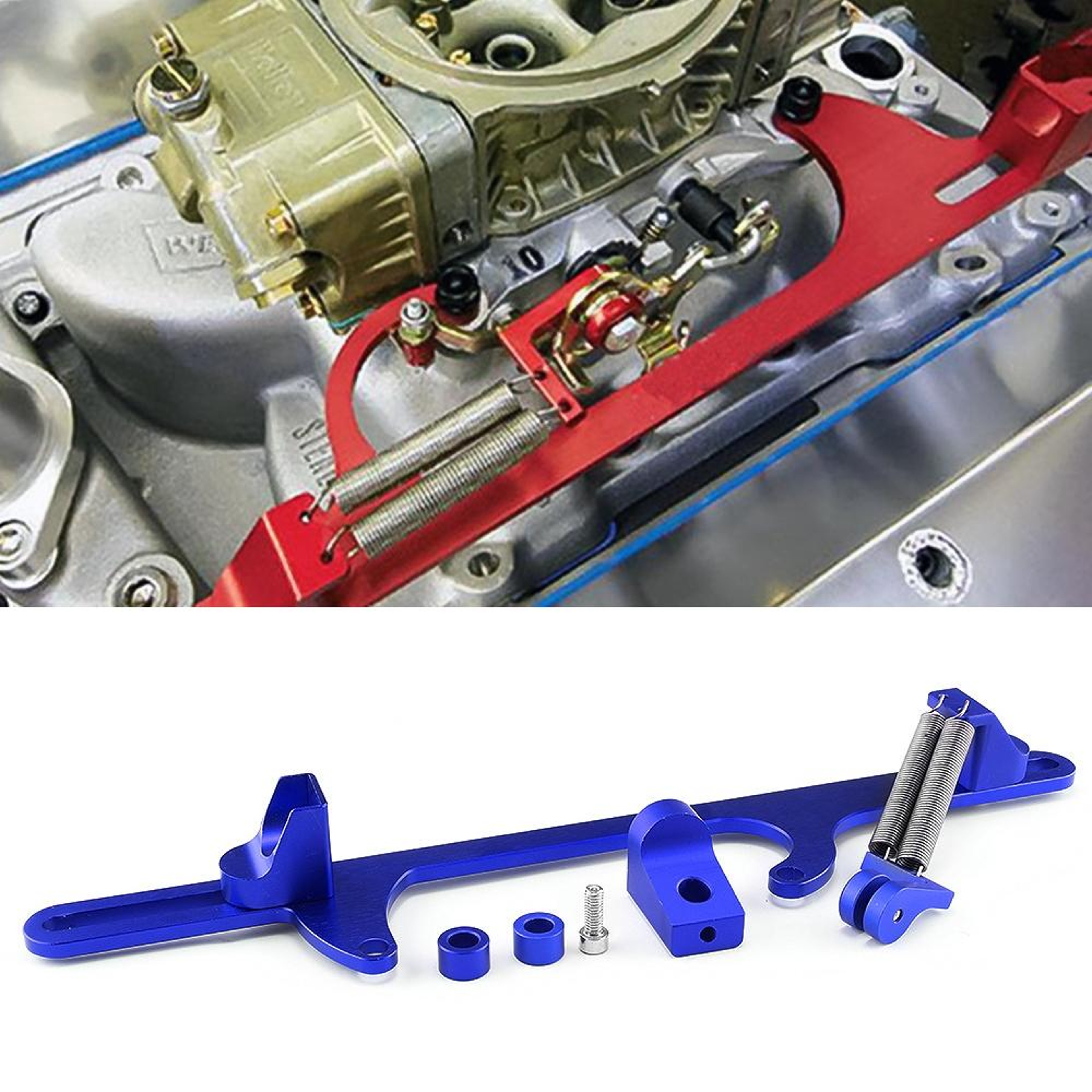 4500 Series Aluminum Throttle Cable Bracket Mount For Performance Engine Upgrades 5