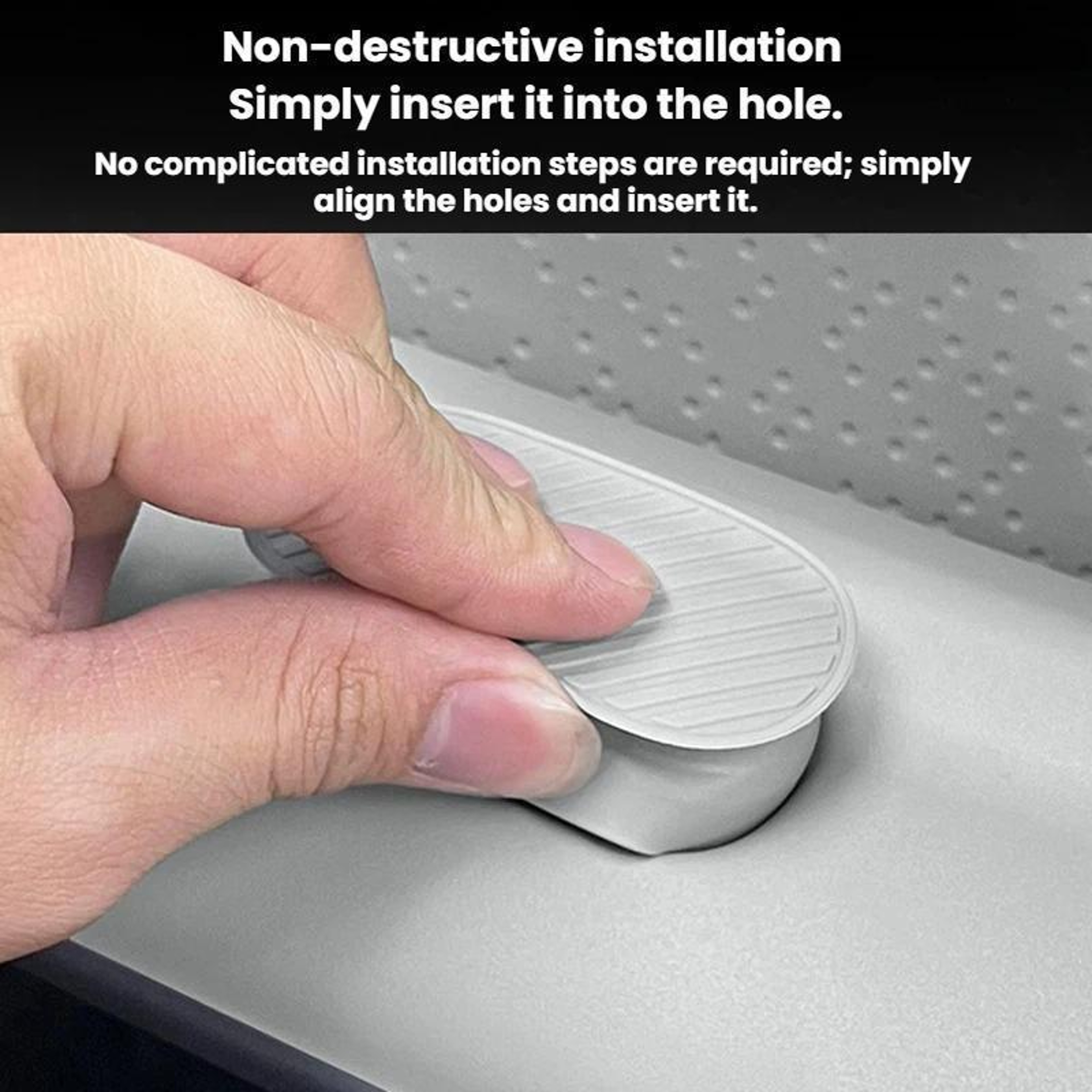 Leapmotor B10 Passenger Side Silicone Hole Plug Durable Sealing Cover Accessory 7