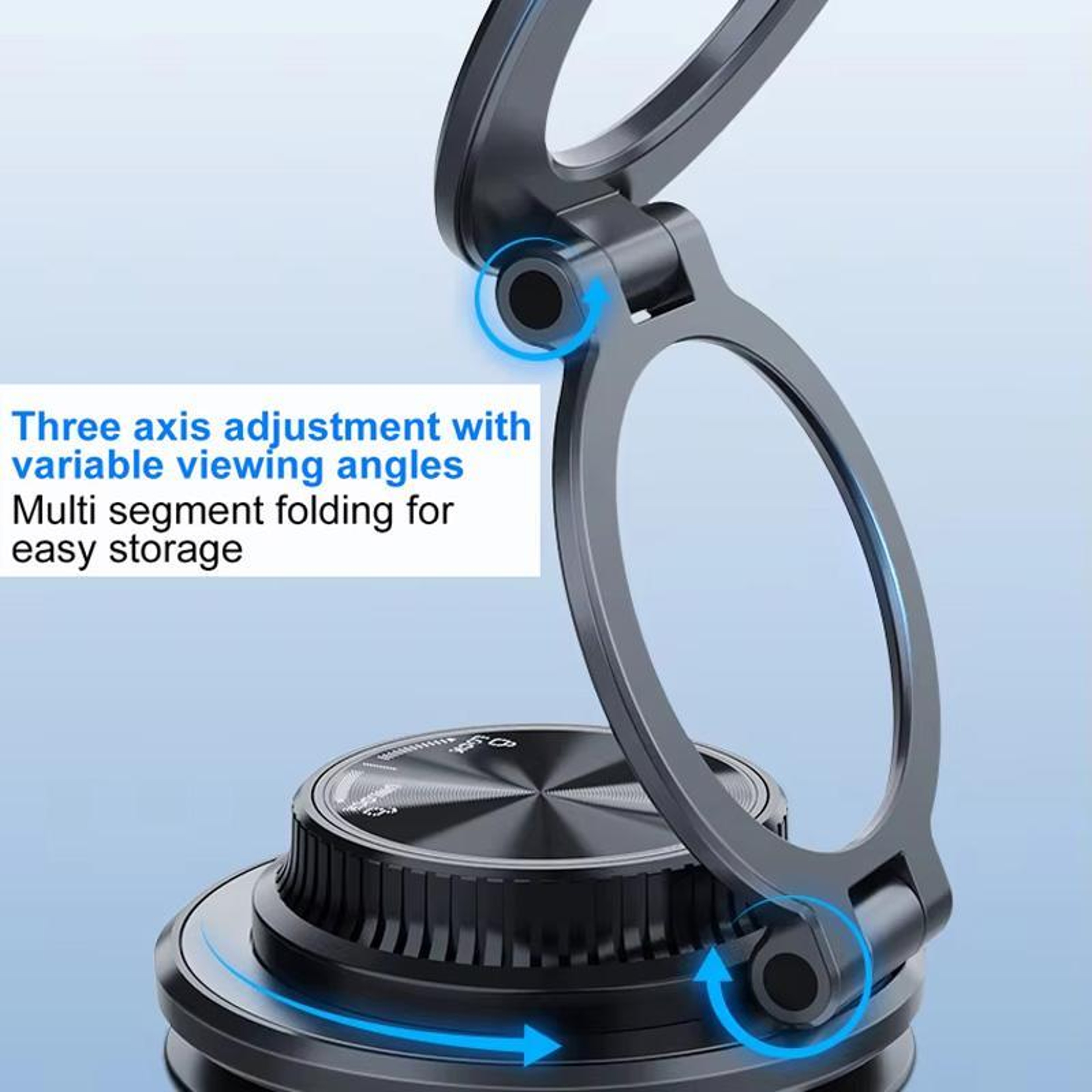 M11 Magnetic Car Phone Holder Foldable Dashboard Phone Mount For Secure Navigation 3